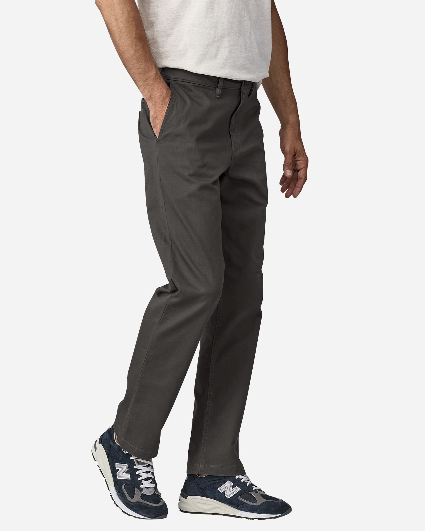 Pantalone outdoor PATAGONIA TWILL TRAVELER CHINO M - Grigio - 2 | Cisalfa Sport