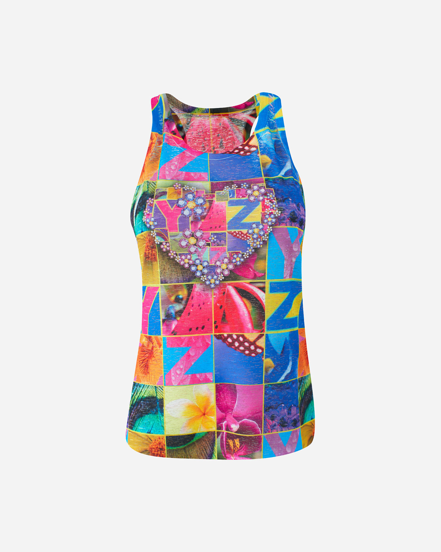 Canotta YES ZEE SUBLIMATIC LOGO W - Color mix - 0 | Cisalfa Sport