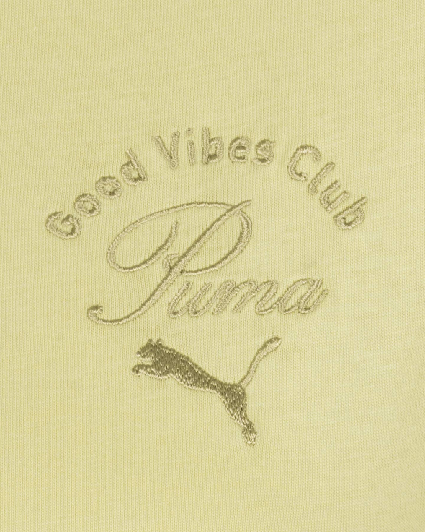 T-shirt PUMA SMALL LOGO W - Verde - 2 | Cisalfa Sport