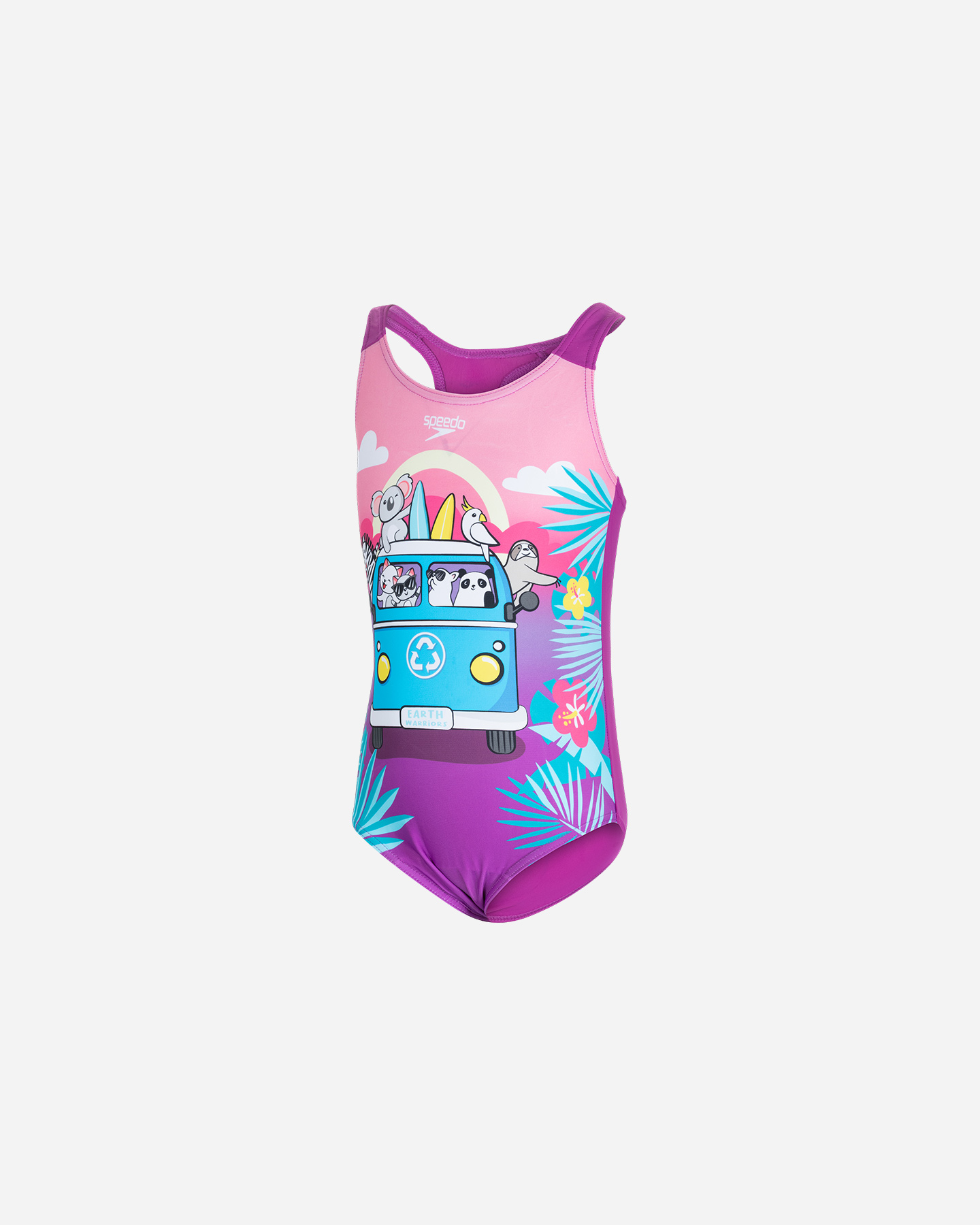 Costume piscina SPEEDO RACERBACK JR - Viola - 0 | Cisalfa Sport