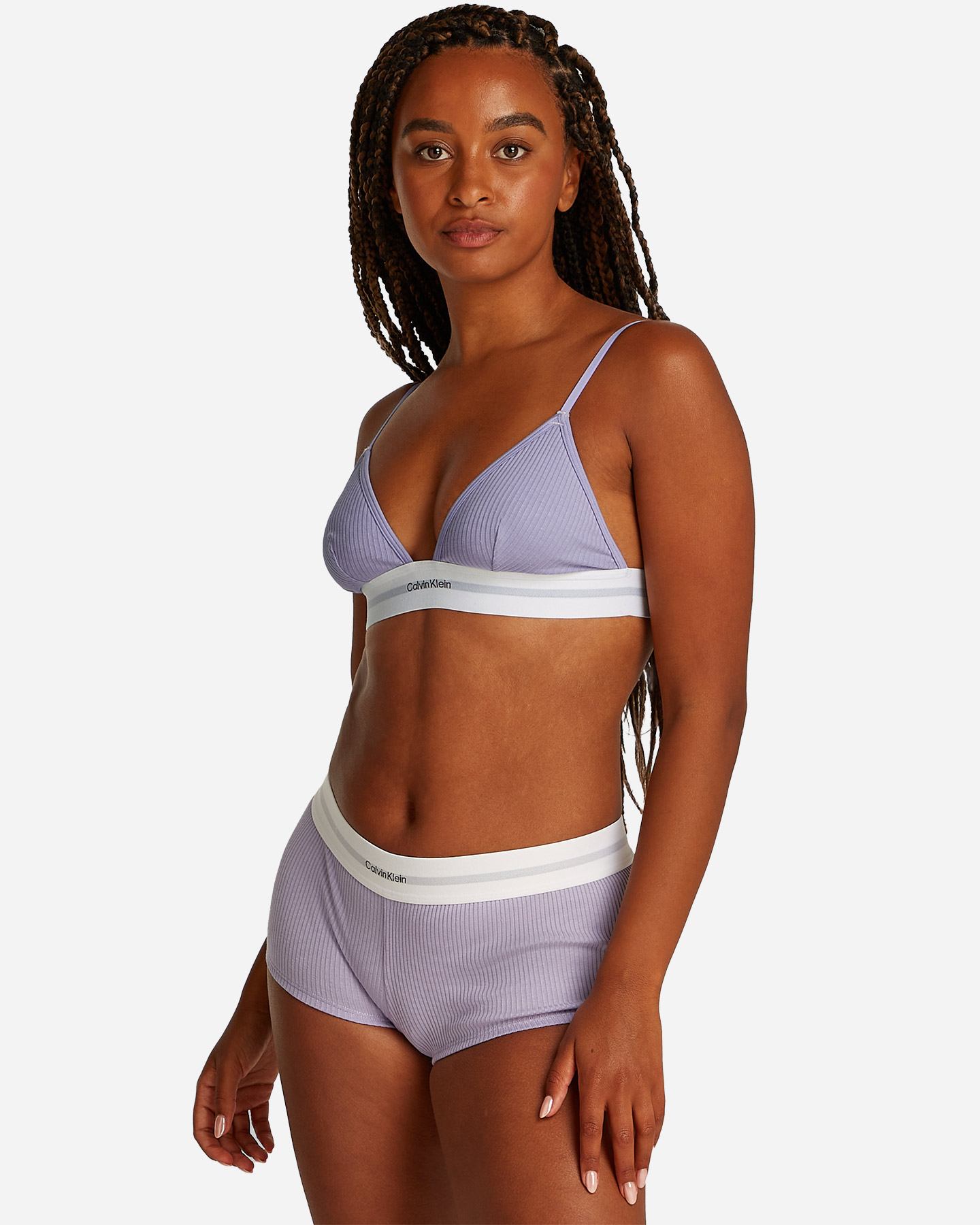 Reggiseno CALVIN KLEIN UNDERWEAR UNLINED TRAINGLE W - Viola - 1 | Cisalfa Sport
