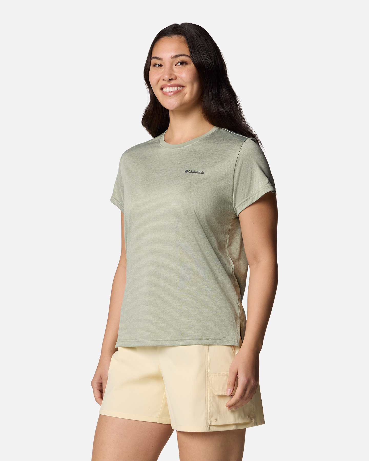 T-shirt COLUMBIA BLUEVISTA HILL W - Verde - 1 | Cisalfa Sport