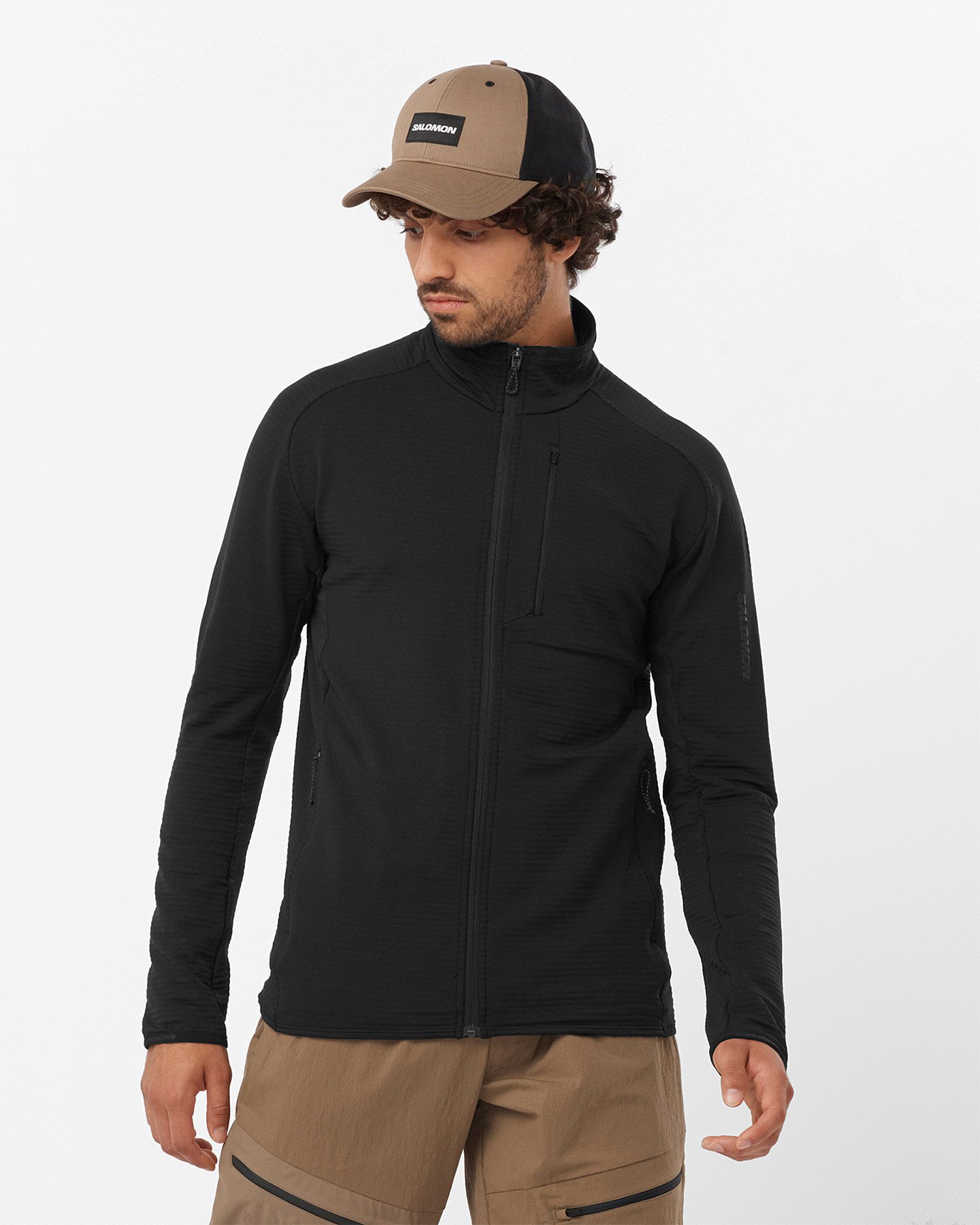 Pile SALOMON ESSENTIAL LIGHTWARM M - Nero - 1 | Cisalfa Sport