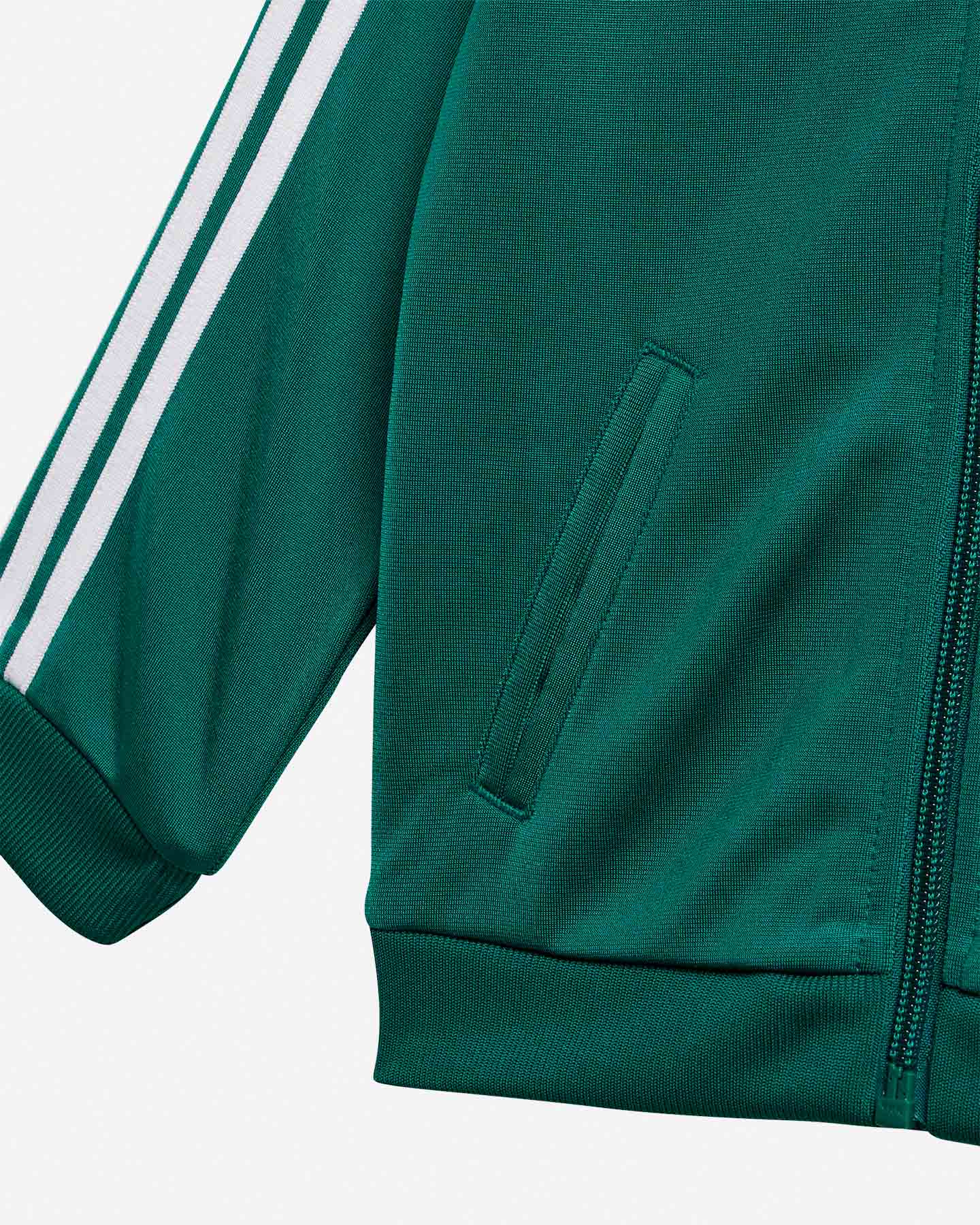 Tuta ADIDAS FIREBIRD JR - Verde - 5 | Cisalfa Sport