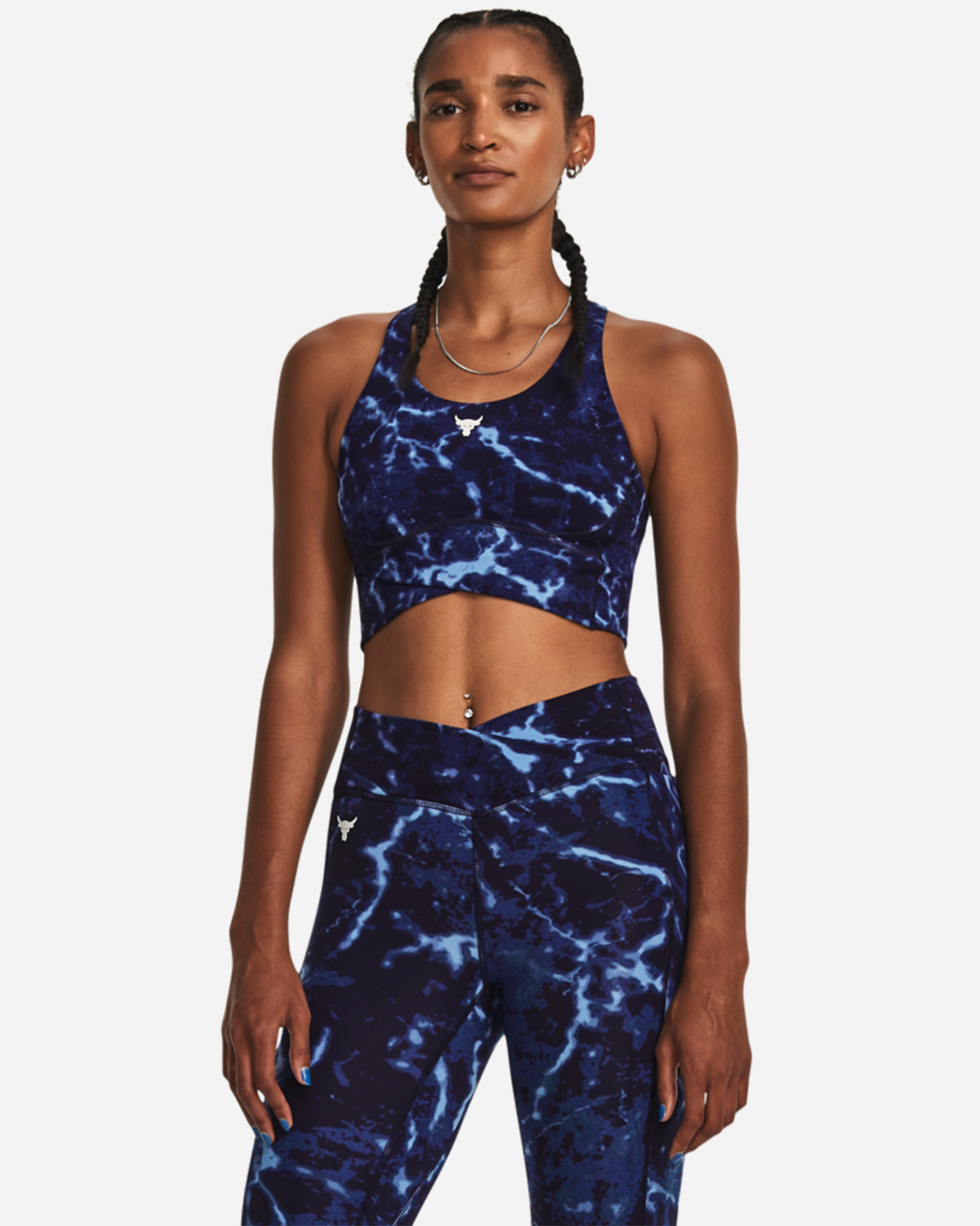 Canotta training UNDER ARMOUR THR ROCK ALL OVER W - Blu - 2 | Cisalfa Sport