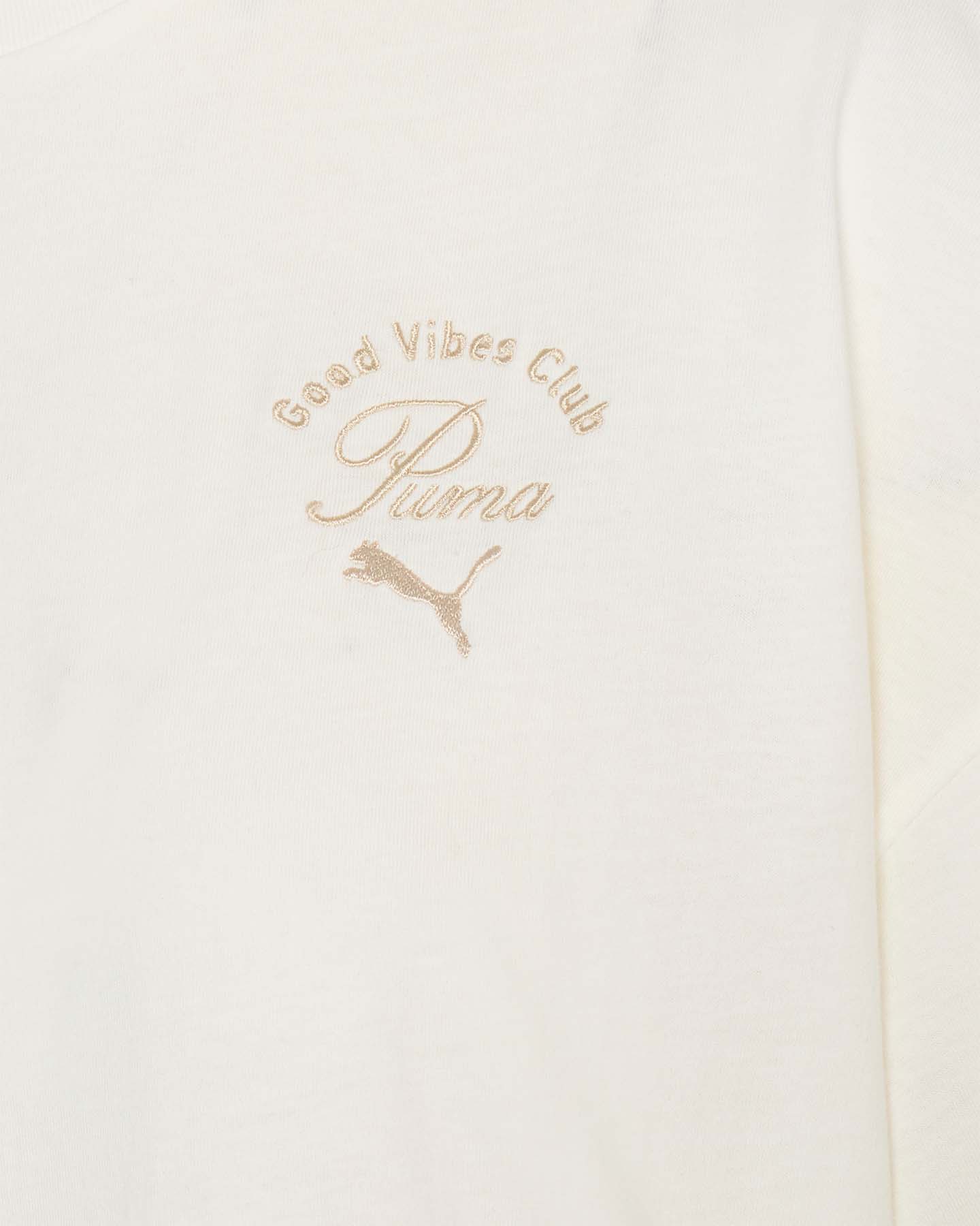 T-shirt PUMA OVERSIZED SMALL LOGO W - Bianco - 2 | Cisalfa Sport