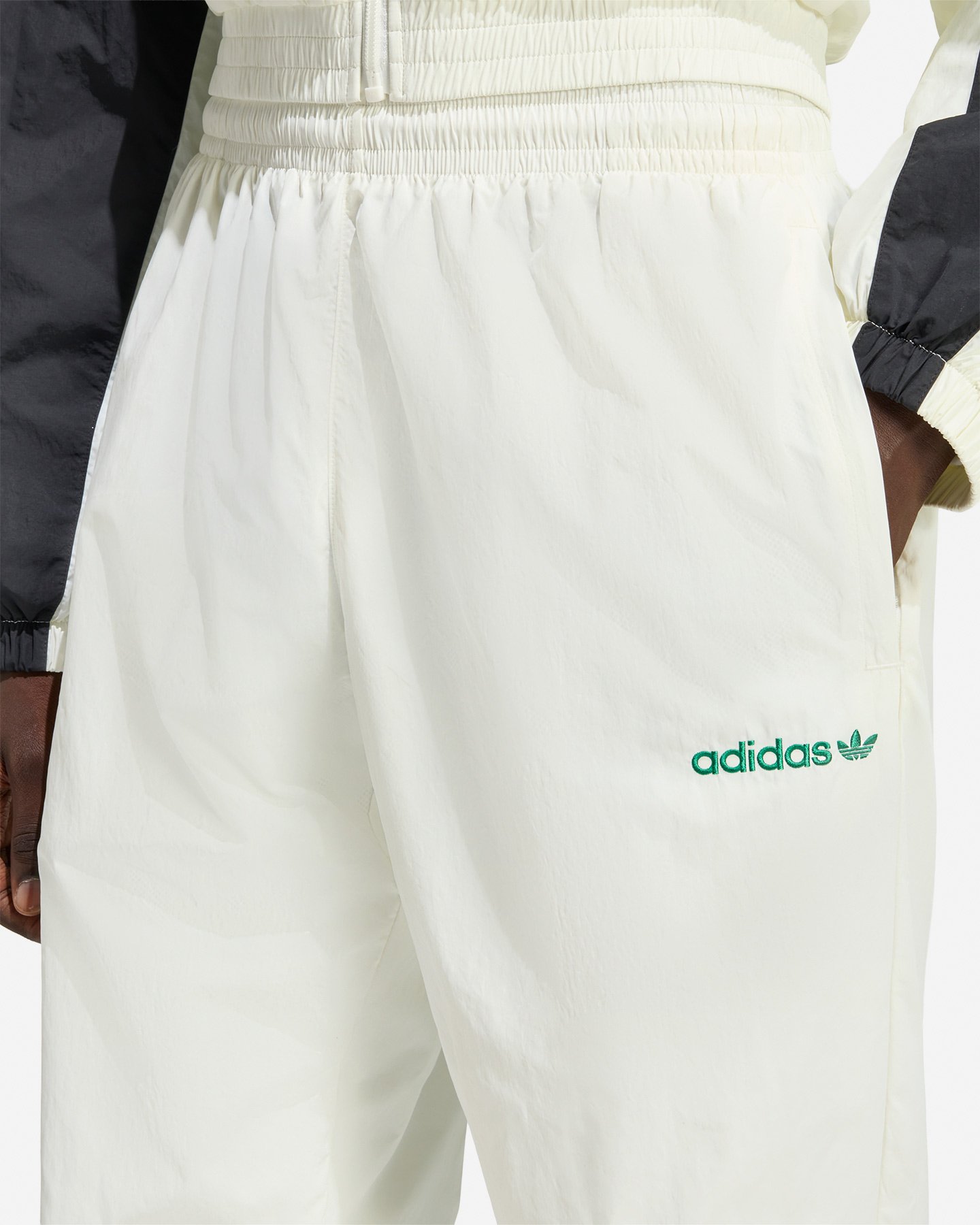 Pantalone ADIDAS ORIGINALS SANTIAGO M - Bianco - 4 | Cisalfa Sport