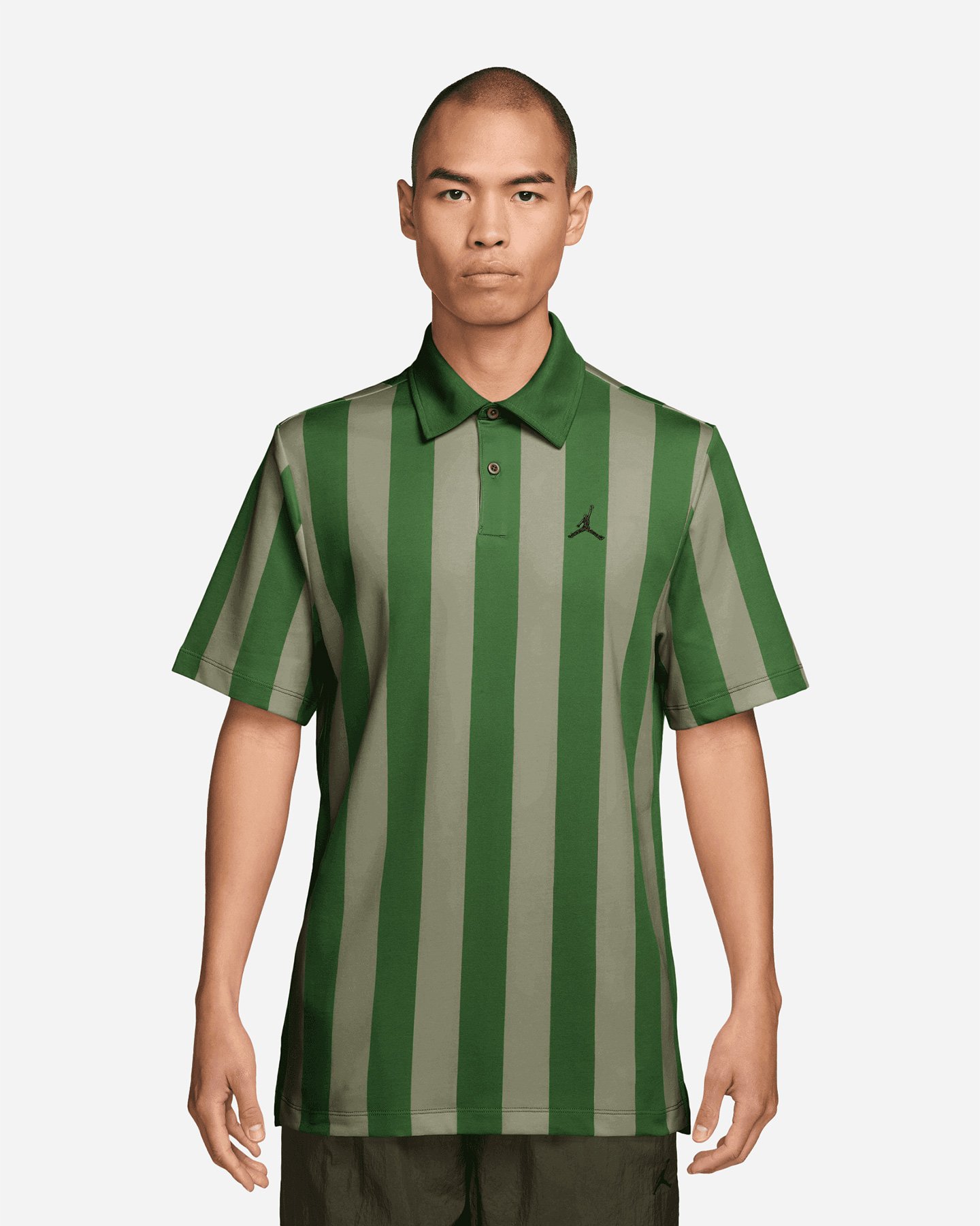 T-shirt NIKE JORDAN GOLF STRIPES M - Verde - 0 | Cisalfa Sport
