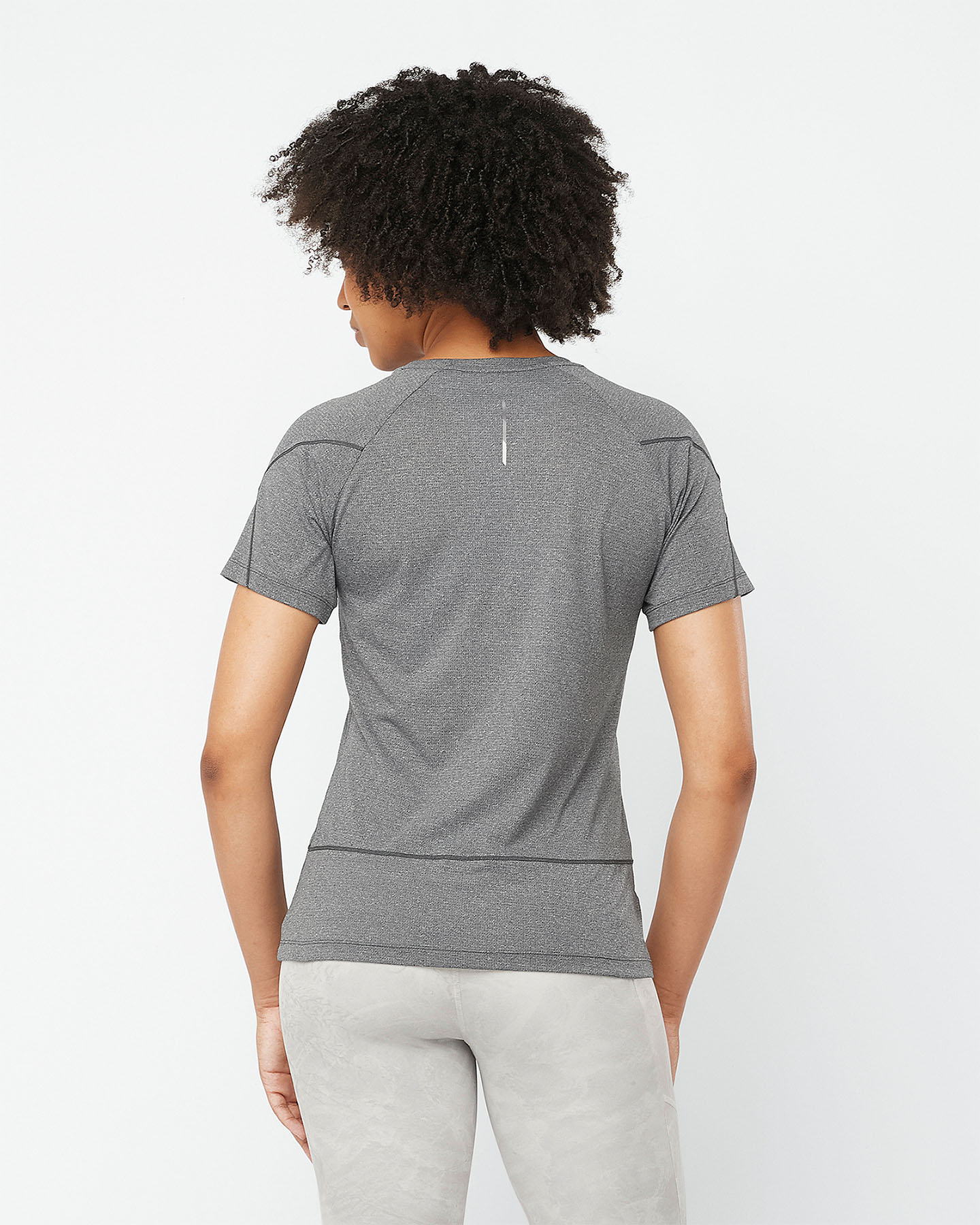 T-shirt SALOMON CROSS RUN W - Nero - 3 | Cisalfa Sport