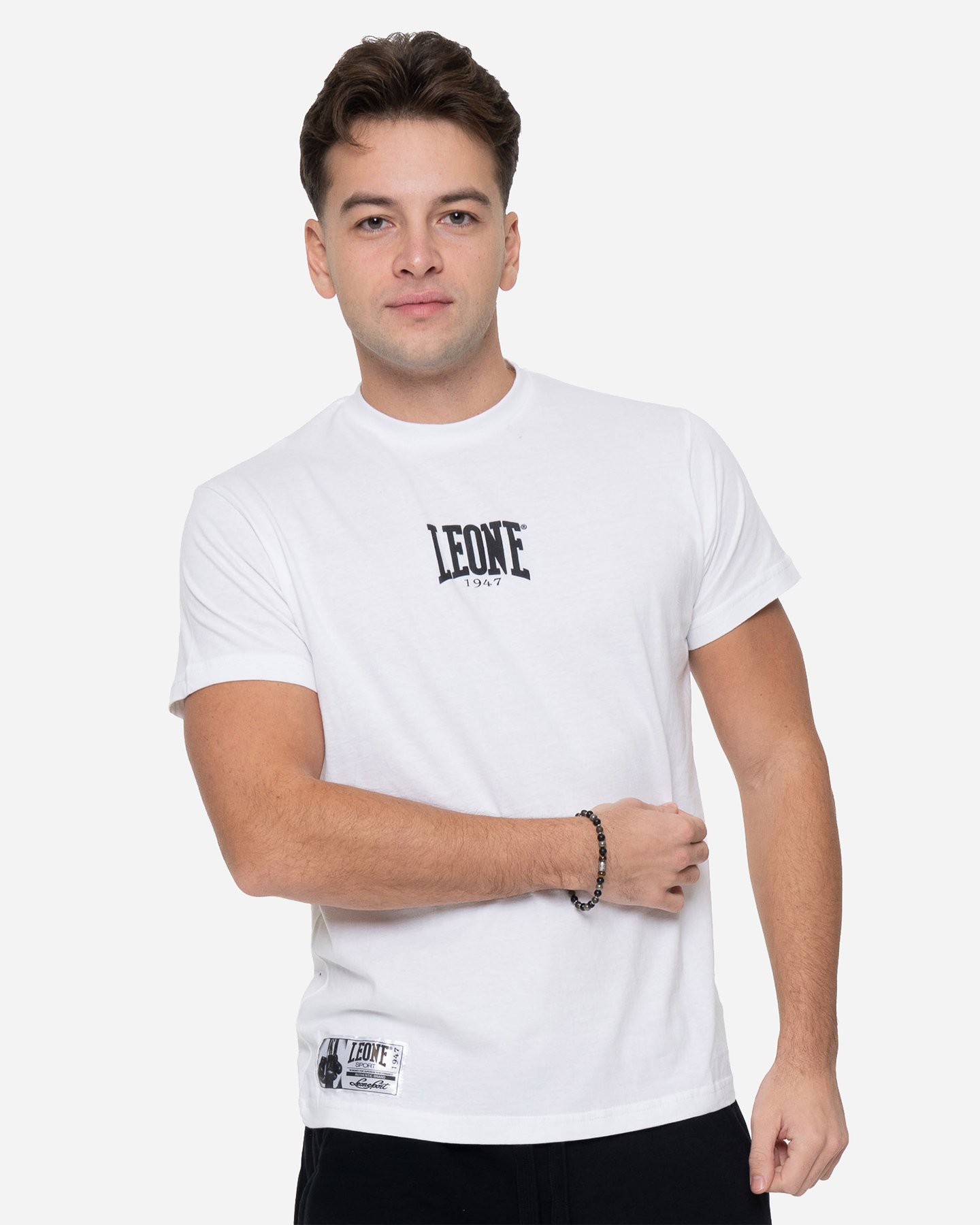 T-shirt LEONE SMALL LOGO M - Bianco - 2 | Cisalfa Sport