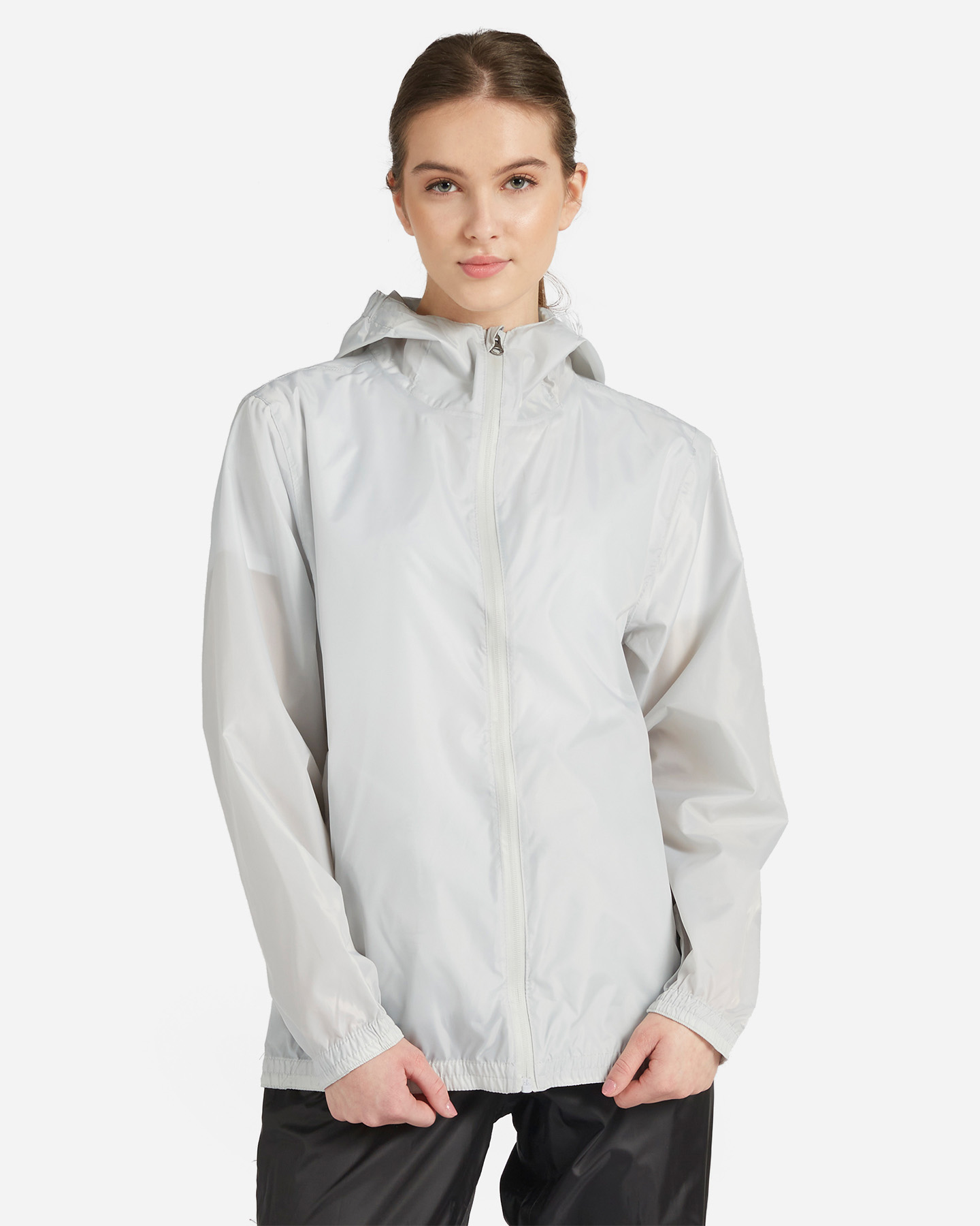 Giacca antipioggia 8848 RAIN PACKABLE W - Grigio - 0 | Cisalfa Sport