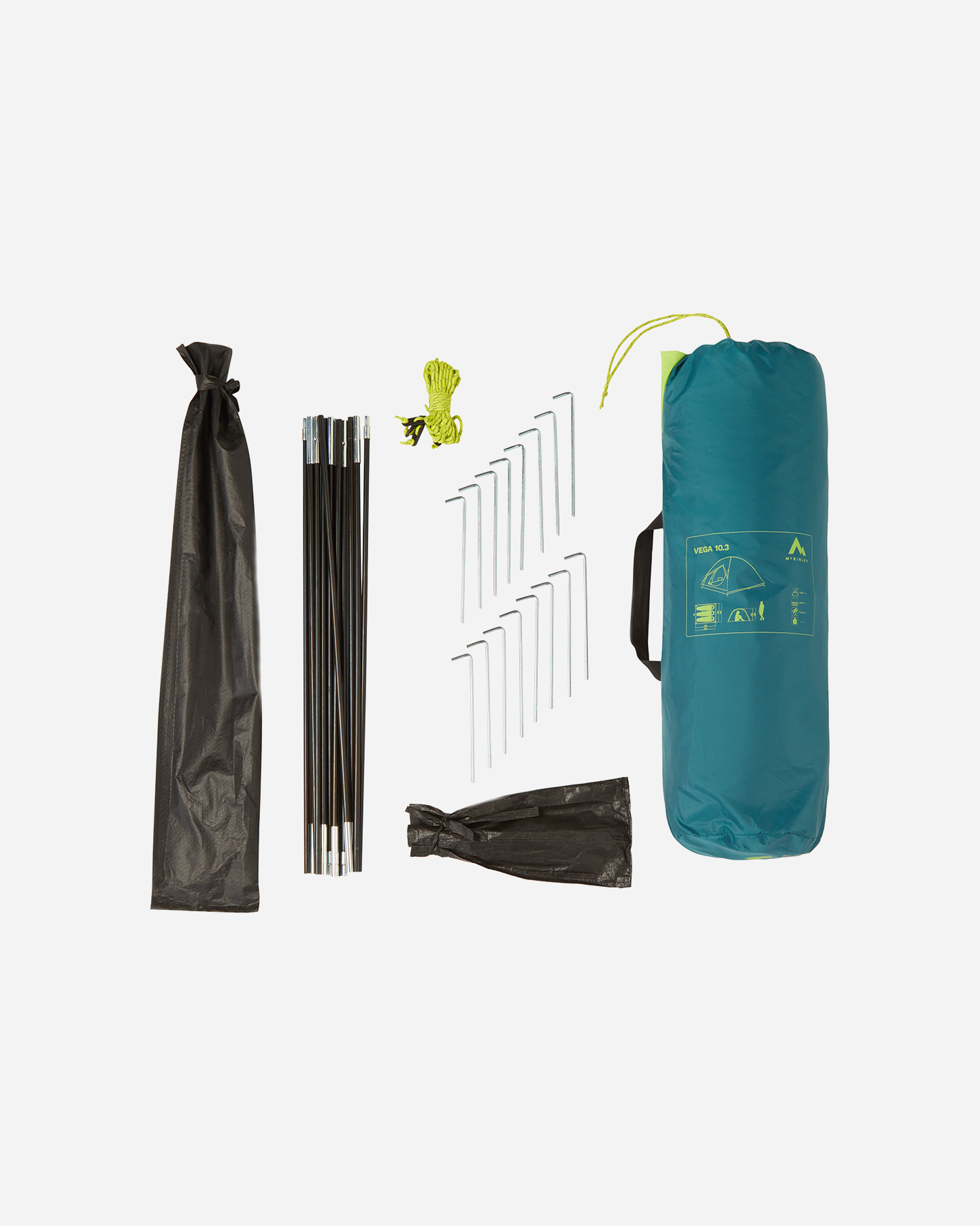 Tenda MCKINLEY VEGA 10.3P I  - Blu - 4 | Cisalfa Sport