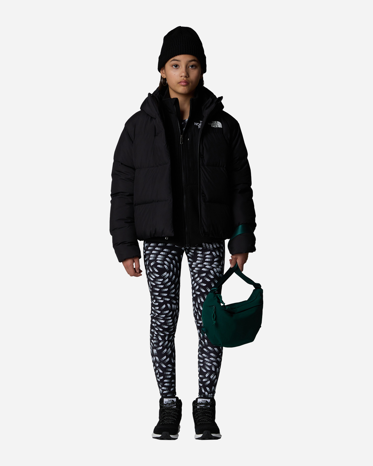 Piumino THE NORTH FACE NORTH DOWN JR - Nero - 5 | Cisalfa Sport