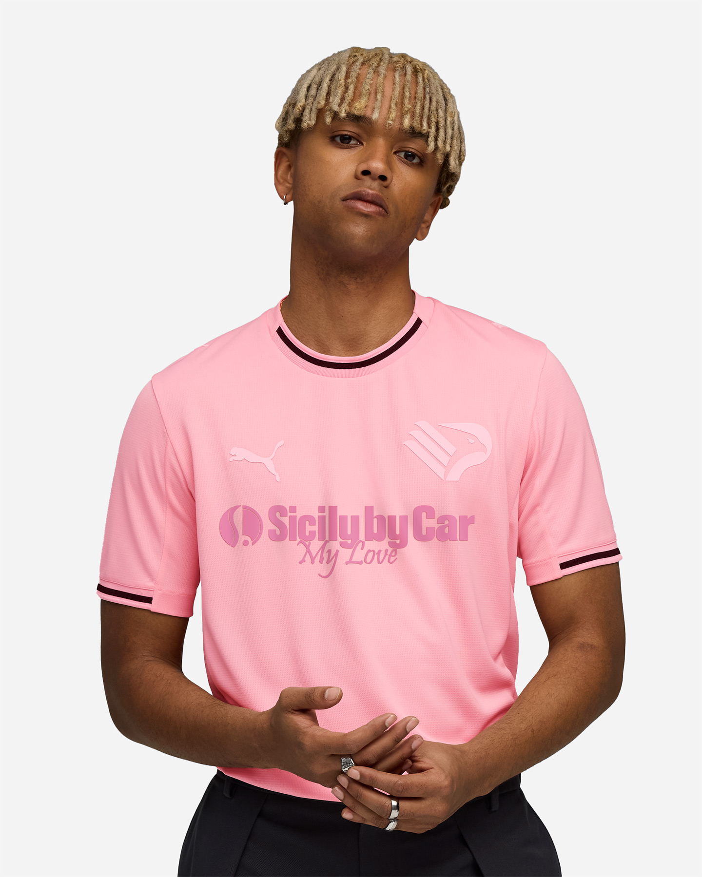 Maglia calcio ufficiale PUMA PALERMO HOME 25-26 M - Color mix - 2 | Cisalfa Sport