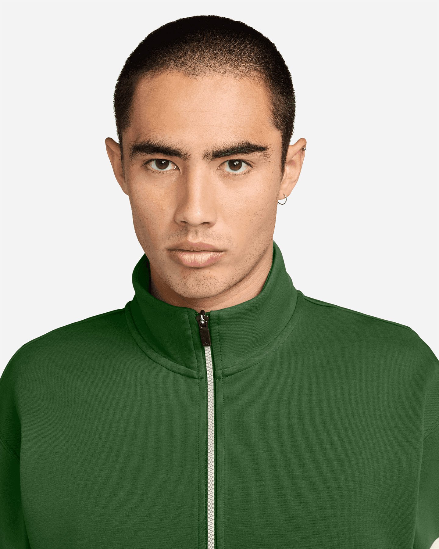 Felpa NIKE GOLF HALF ZIP M - Verde - 2 | Cisalfa Sport