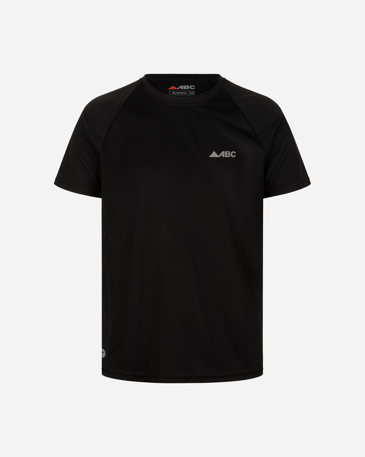 T-shirt running ABC ESSENTIAL M - Nero - 0 | Cisalfa Sport