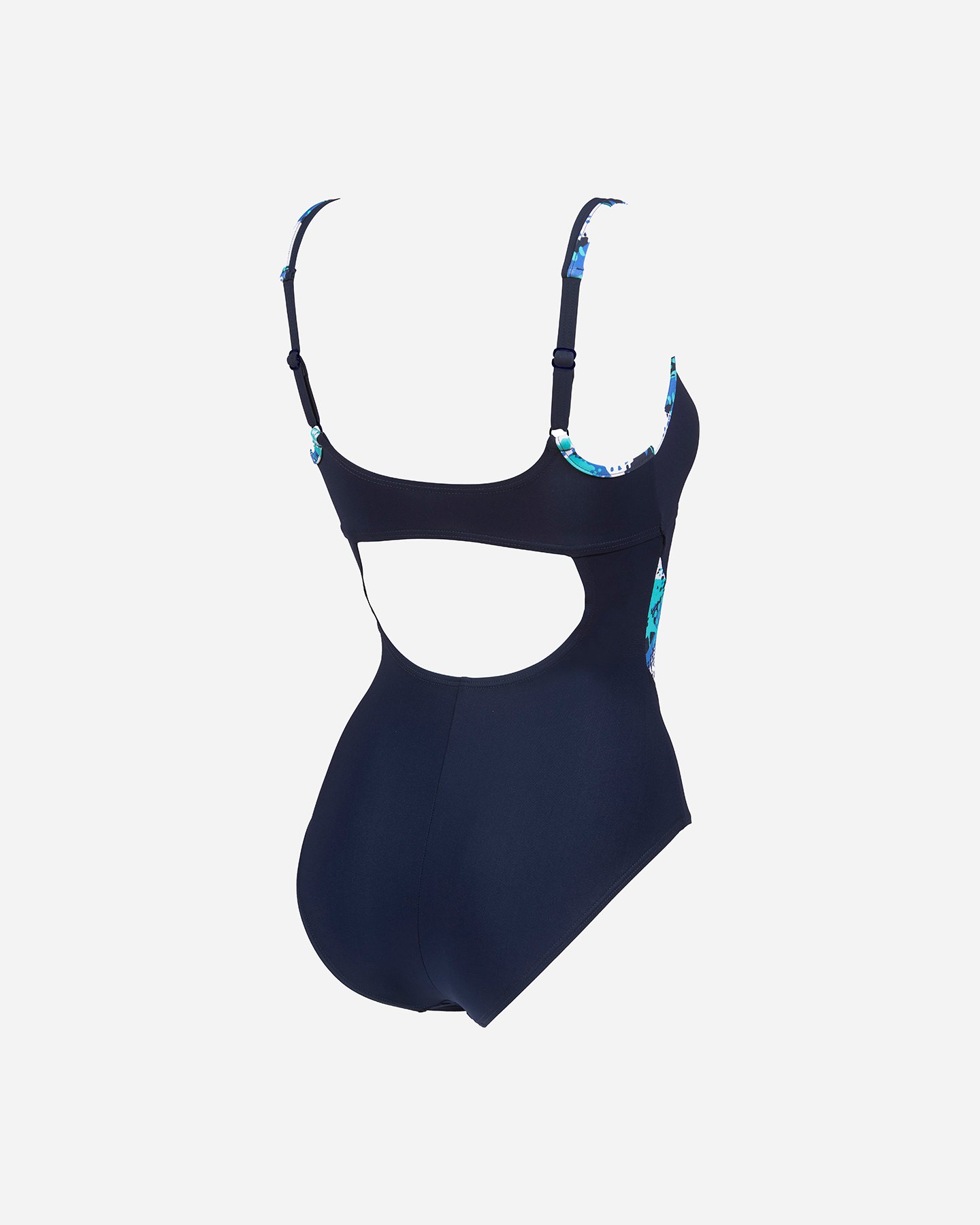 Costume piscina ARENA JANE STRAP BACK W - Blu Navy - 1 | Cisalfa Sport