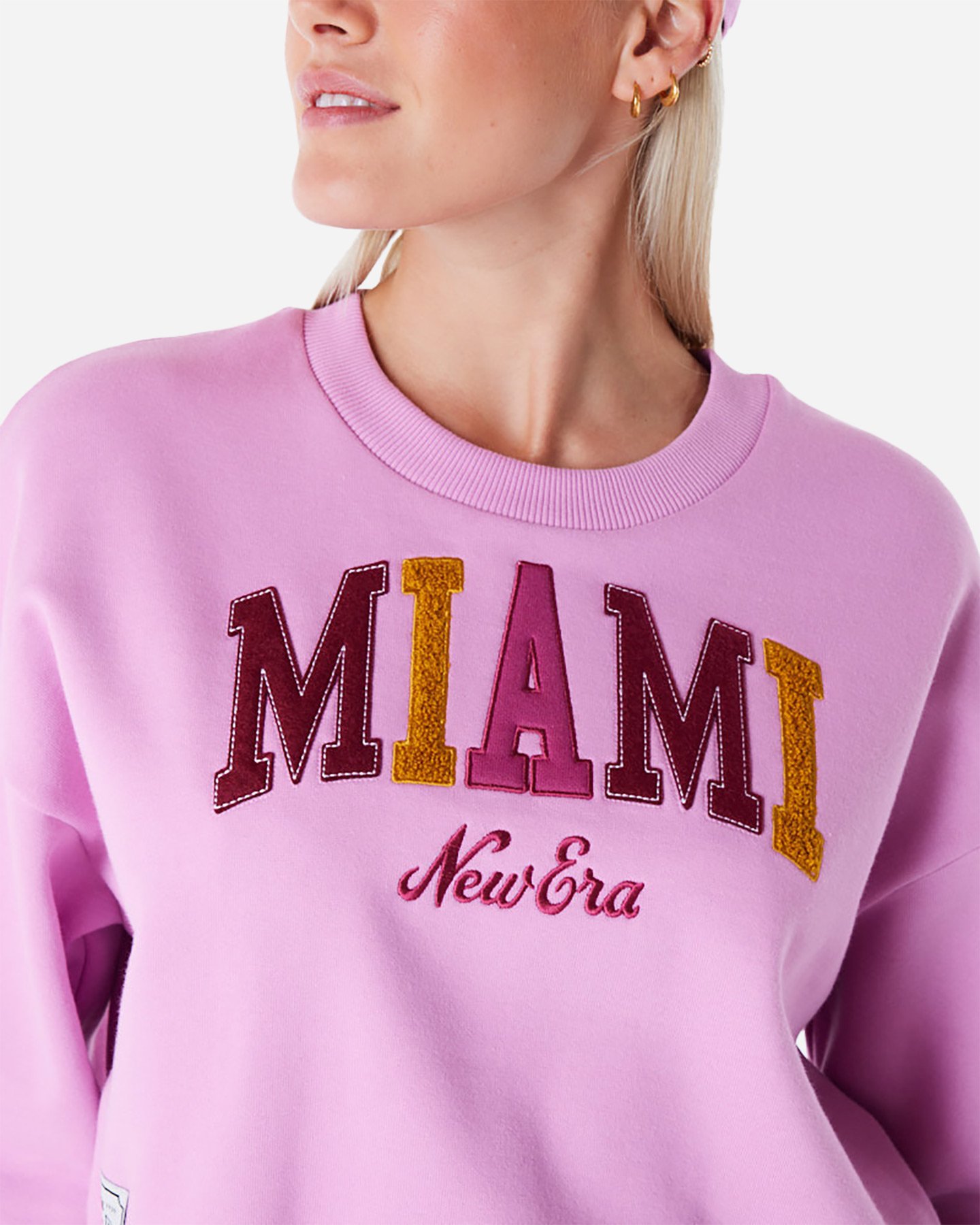 Felpa NEW ERA 9FORTY WRITTEN W - Rosa - 4 | Cisalfa Sport