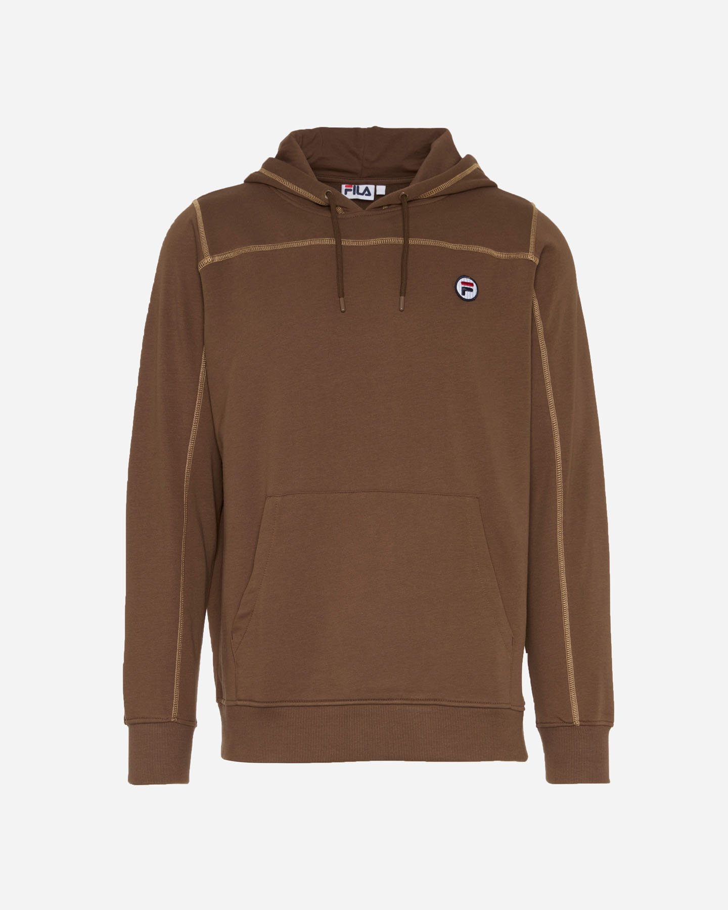 Felpa FILA SMALL PATCH M - Marrone - 0 | Cisalfa Sport