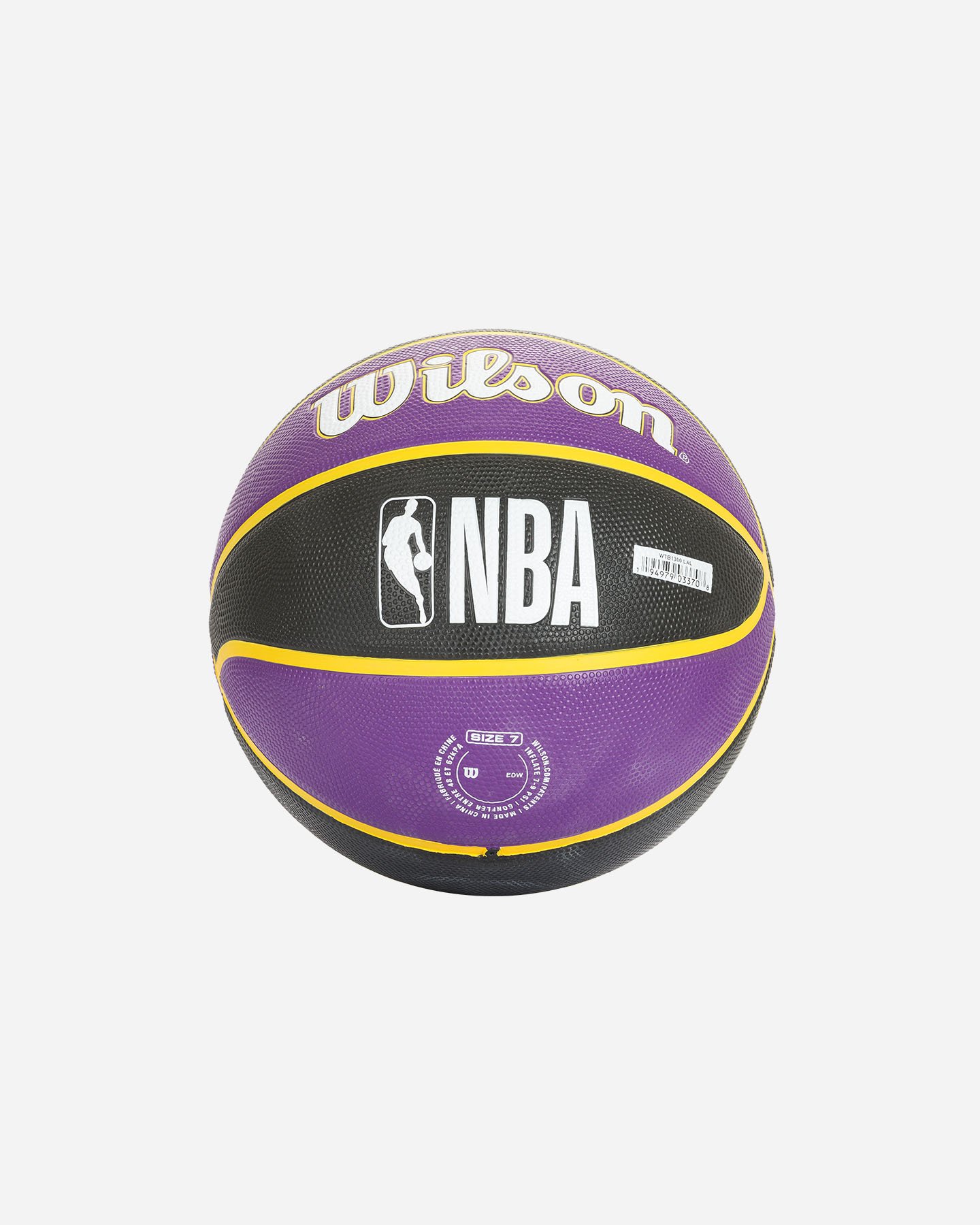 Pallone basket WILSON NBA TRIBUTE TEAM LOS ANGELES LAKERS  - Viola - 1 | Cisalfa Sport