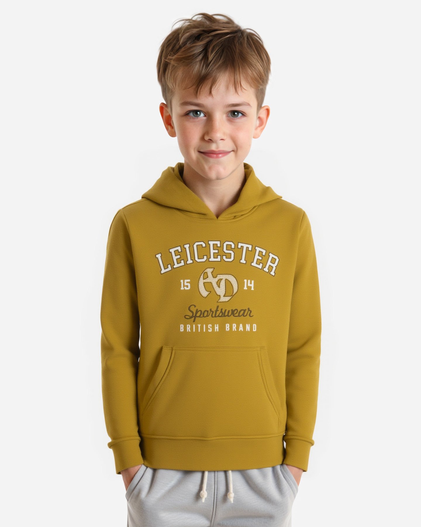 Felpa ADMIRAL GOTHIC COLLEGE JR - Giallo - 3 | Cisalfa Sport