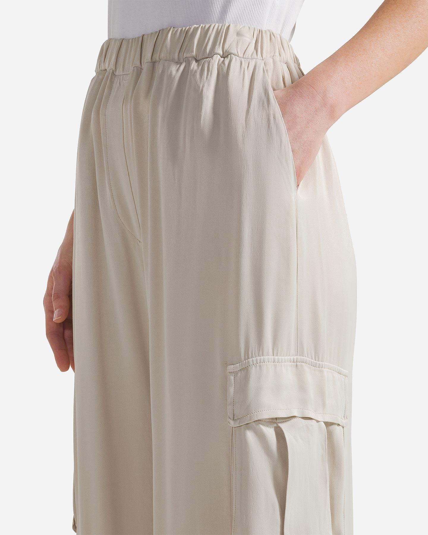 Pantalone DEHA CARGO W - Beige - 3 | Cisalfa Sport