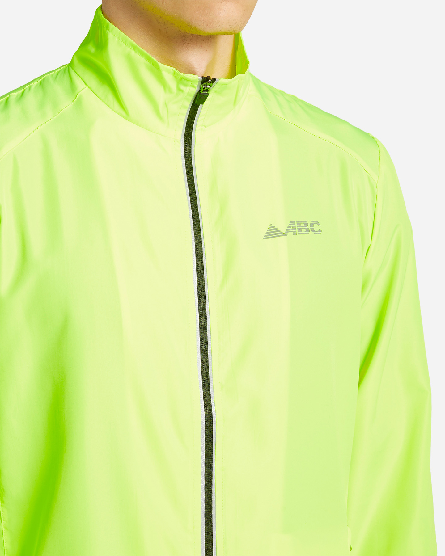 Giacca running ABC RUN MULTCOLORI M - Giallo - 4 | Cisalfa Sport