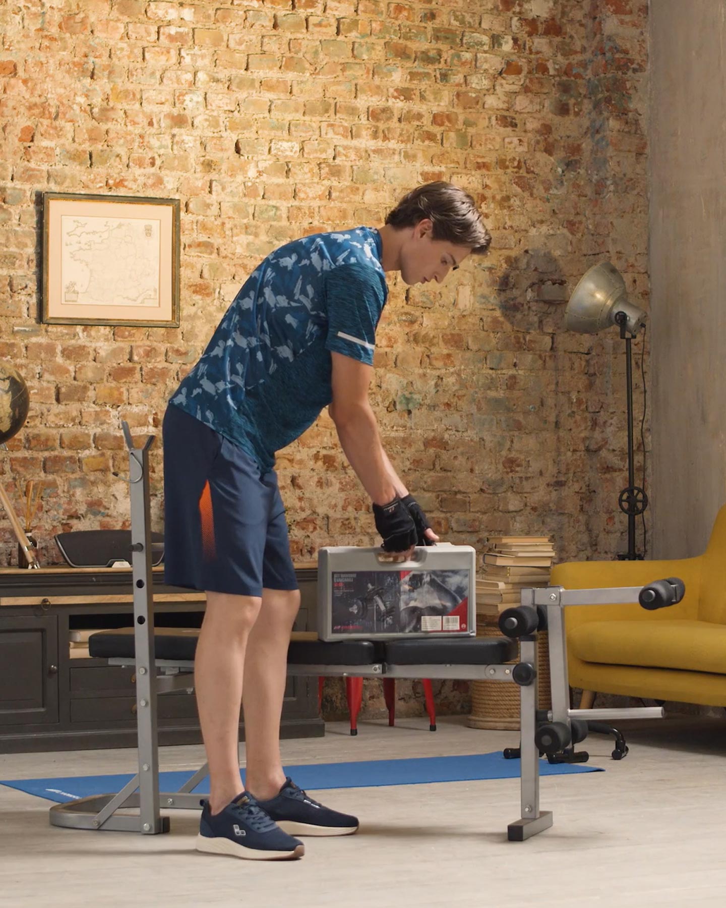 Panca CARNIELLI GYMFIT 350 - Color mix - 1 | Cisalfa Sport