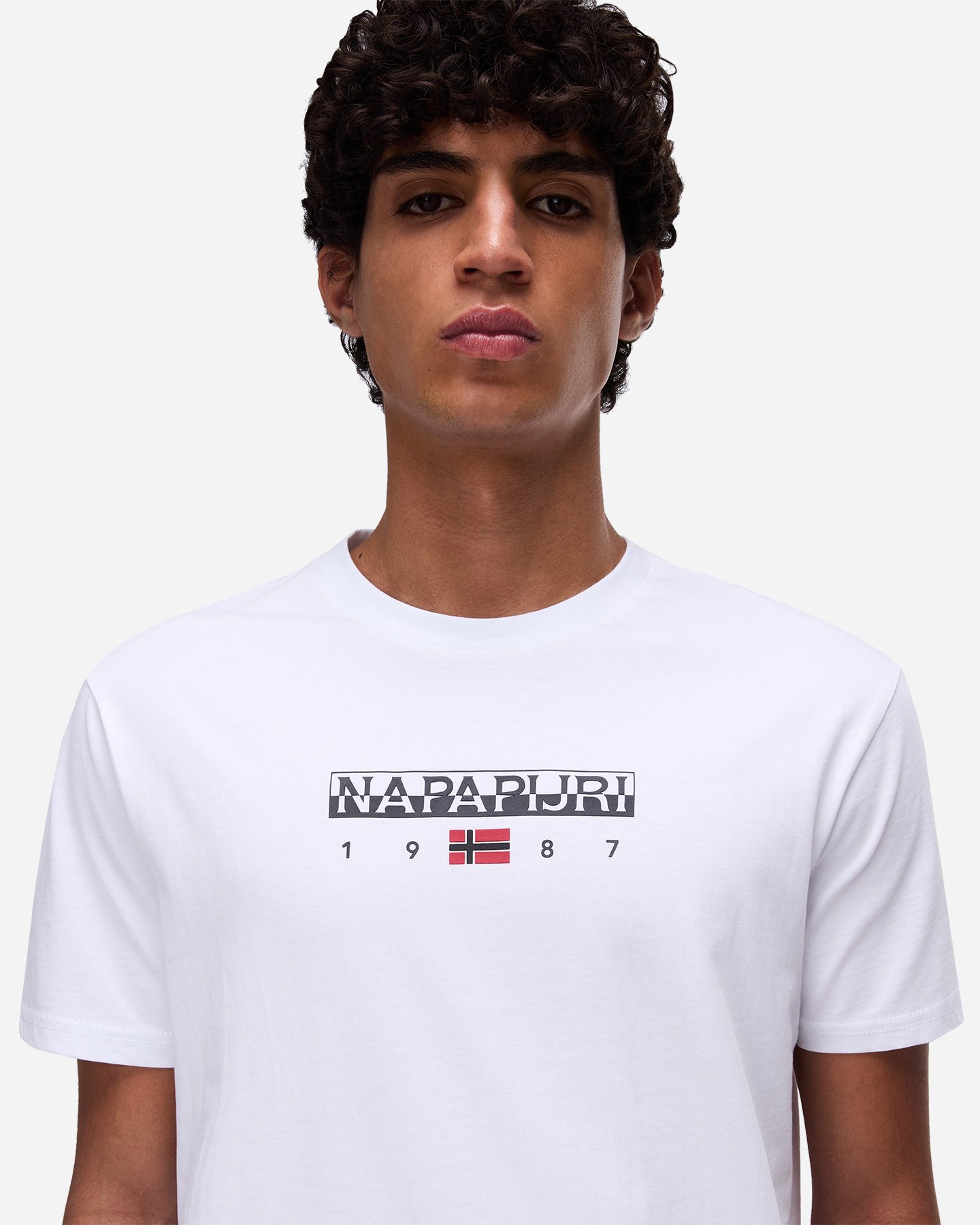 T-shirt NAPAPIJRI BANDIERA M - Bianco - 4 | Cisalfa Sport