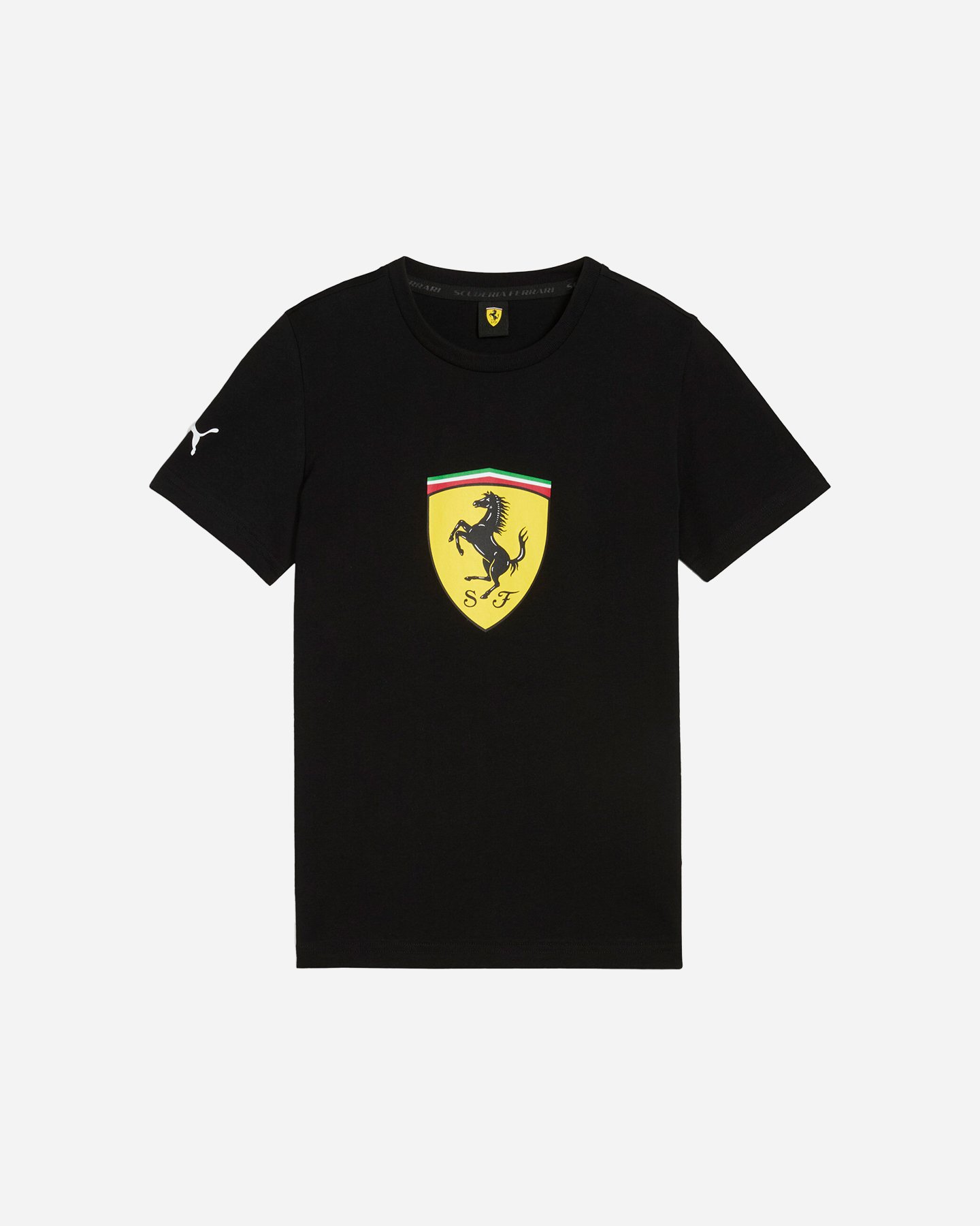 T-shirt PUMA COLORED BIG SHIELD JR - Nero - 0 | Cisalfa Sport