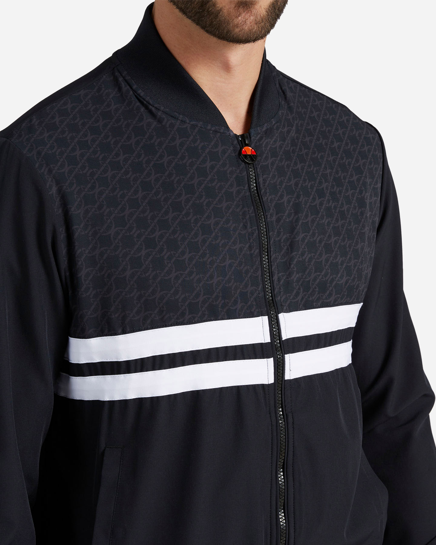 Giacca tennis ELLESSE CHAIN LOGO M - Nero - 4 | Cisalfa Sport