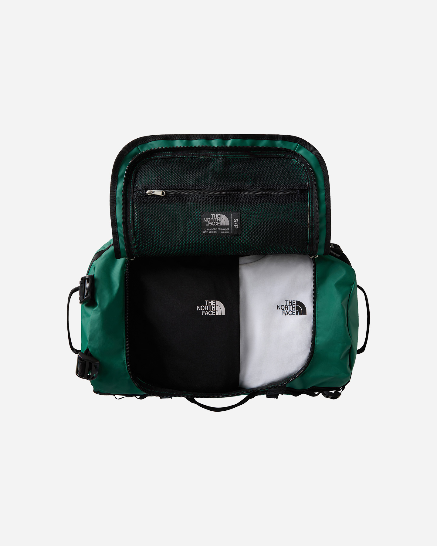 Borsa viaggio THE NORTH FACE BASE CAMP DUFFEL S  - Verde - 2 | Cisalfa Sport