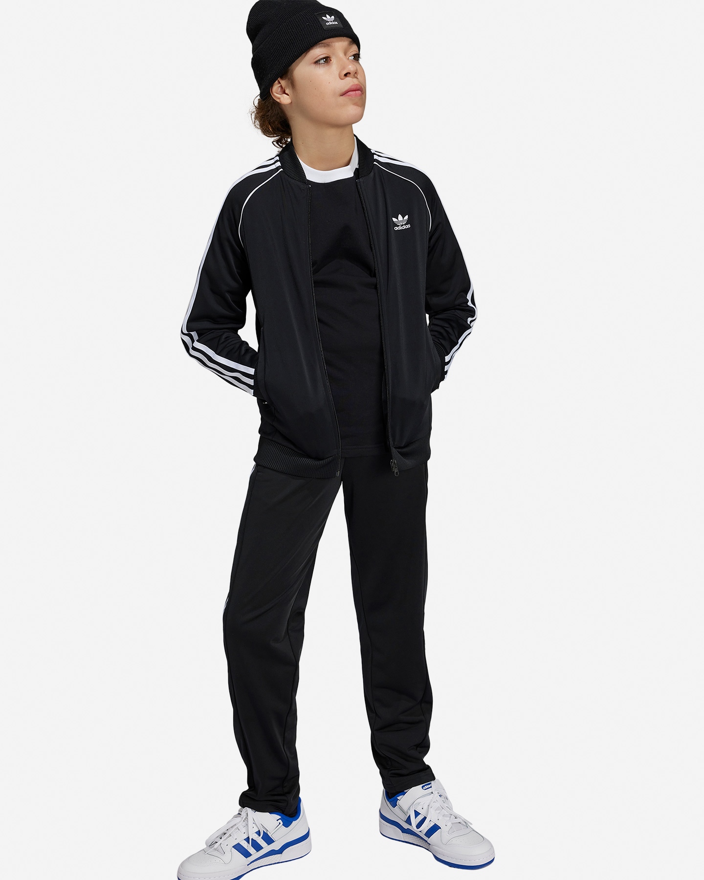 Felpa ADIDAS O BOY JR - Nero - 1 | Cisalfa Sport