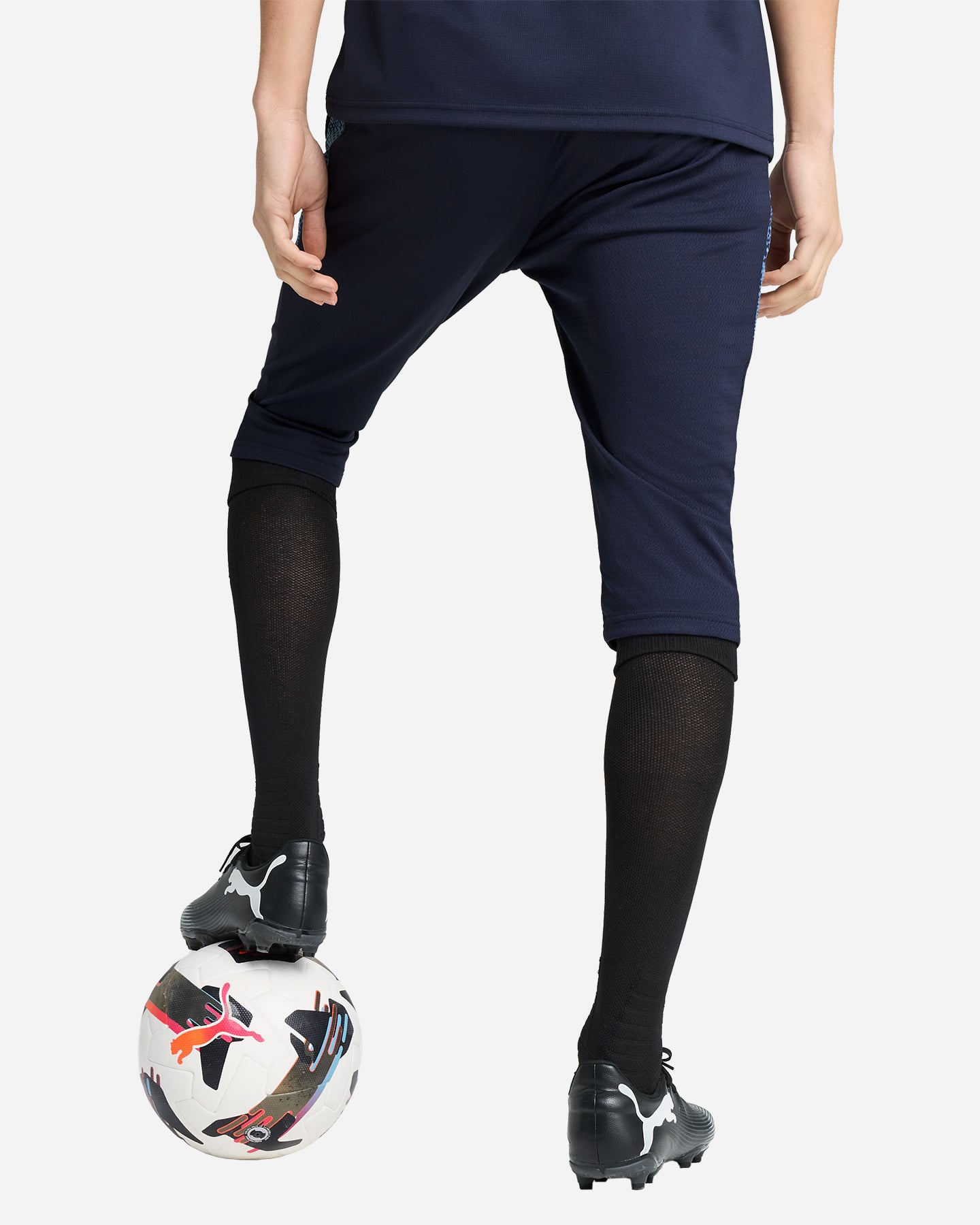 Pantaloncini calcio PUMA TEAMCUP M - Blu Navy - 3 | Cisalfa Sport