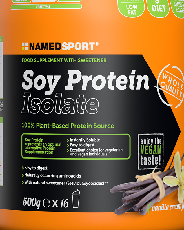 Proteine polvere NAMED SPORT SOY PROTEIN 500G - Color mix - 1 | Cisalfa Sport