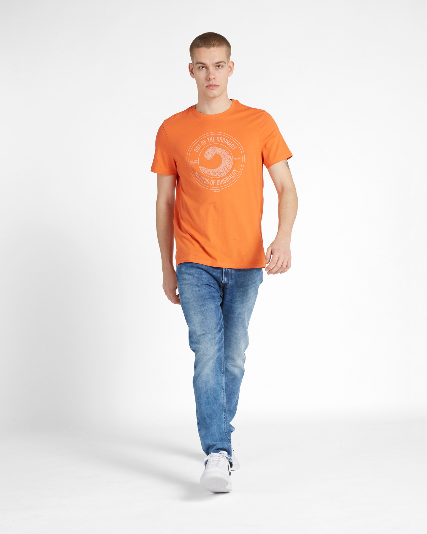 T-shirt MISTRAL LOGO M - Arancione - 3 | Cisalfa Sport