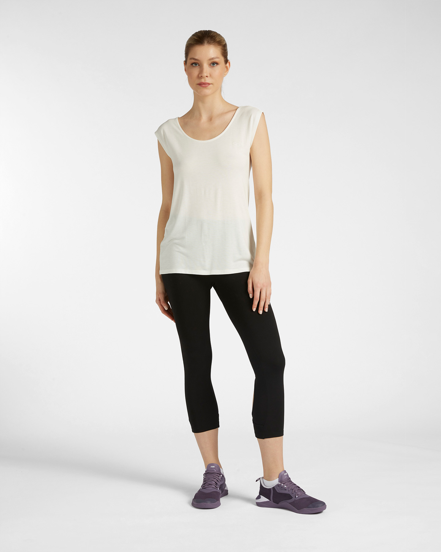 T-shirt training ARENA YOGA W - Bianco - 1 | Cisalfa Sport