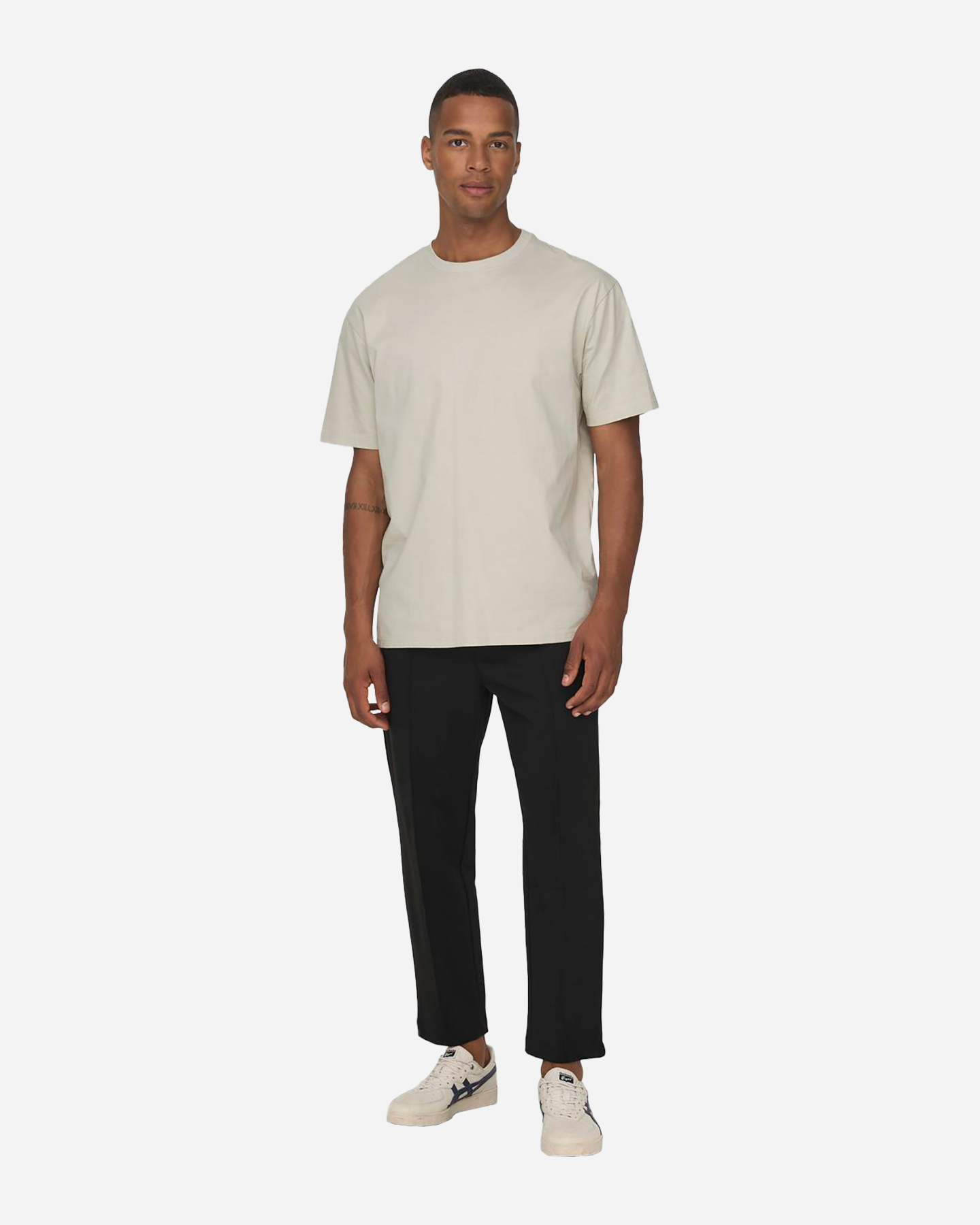 T-shirt ONLY & SONS FRED RELAXED FIT M - Bianco - 3 | Cisalfa Sport
