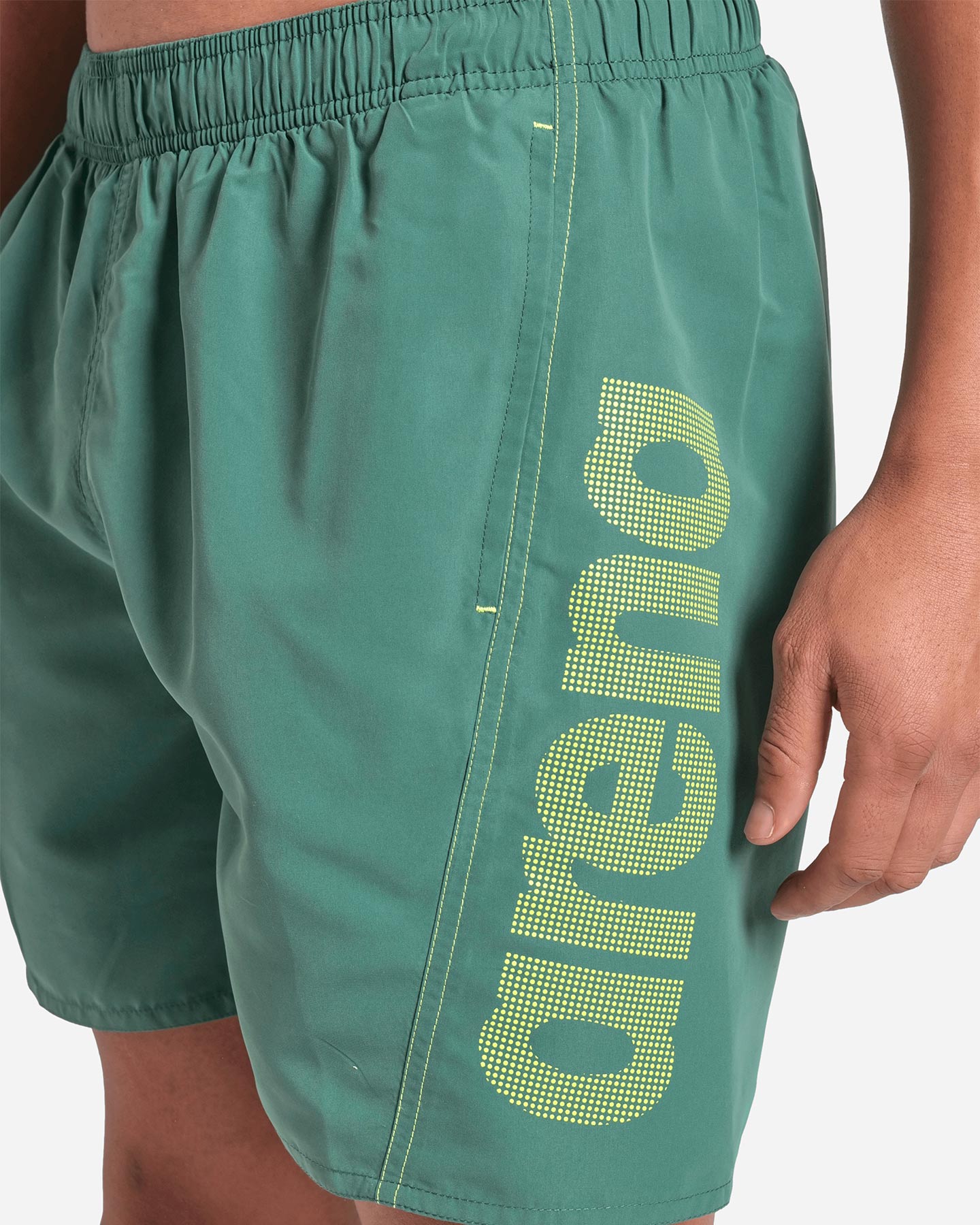 Boxer mare ARENA FUNDAMENTALS LOGO M - Verde - 3 | Cisalfa Sport