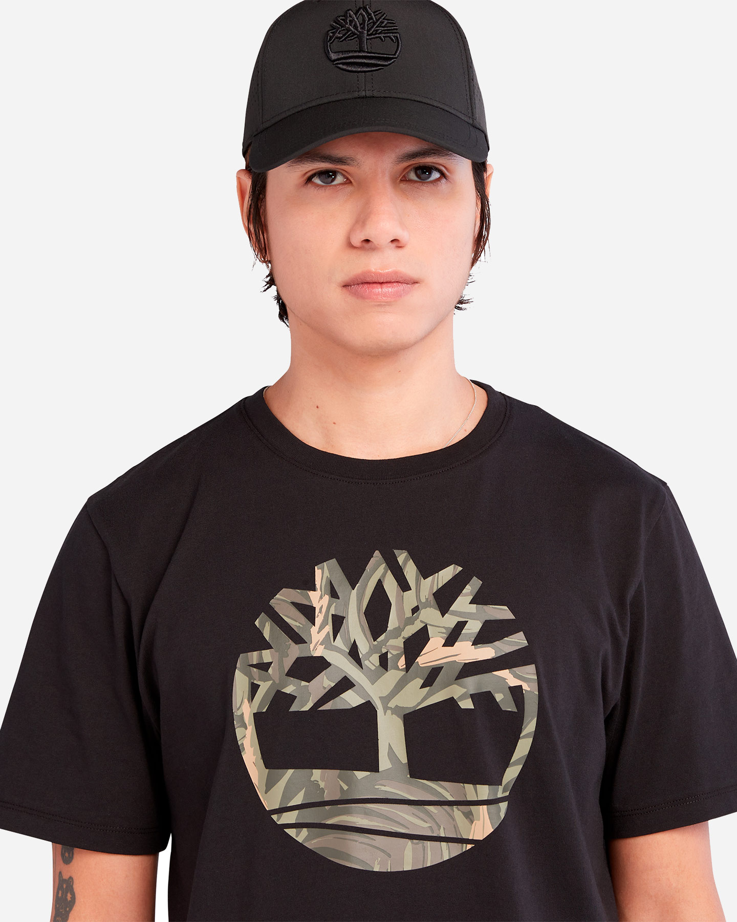 T-shirt TIMBERLAND CAMO TREE M - Nero - 3 | Cisalfa Sport