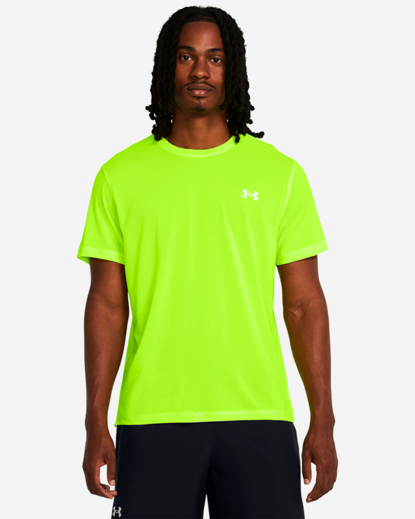 T-shirt running UNDER ARMOUR STREAKER M - Giallo - 2 | Cisalfa Sport