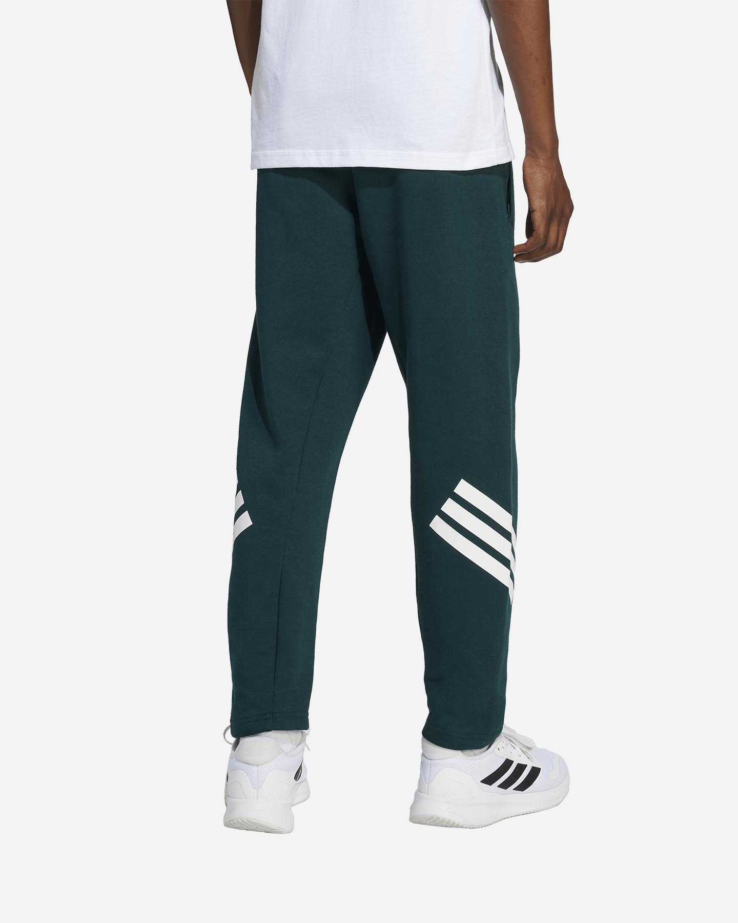 Pantalone ADIDAS FUTURE ICONS 3STRIPES JR - Verde - 2 | Cisalfa Sport