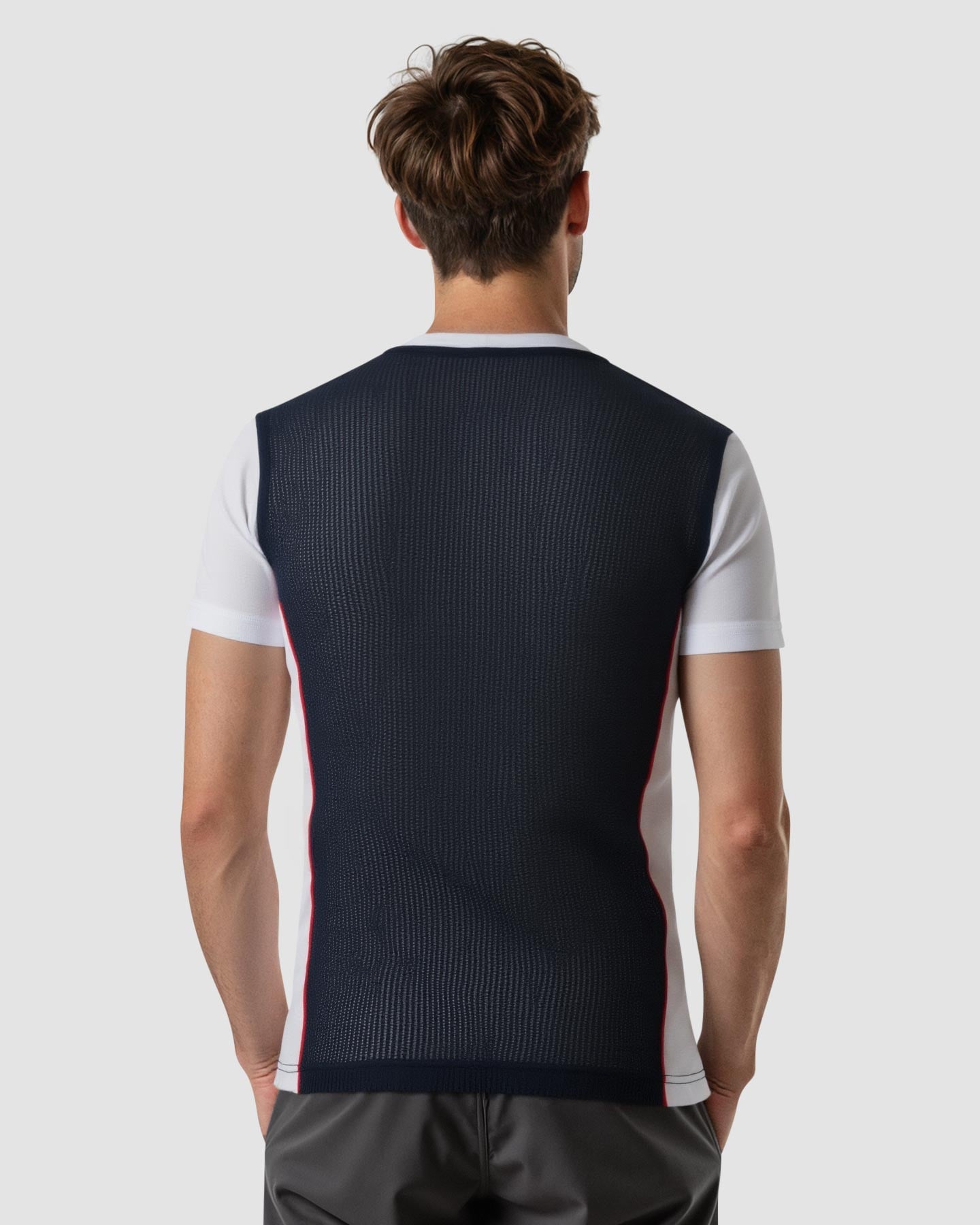 T-shirt tennis FILA COURT LINE M - Blu - 4 | Cisalfa Sport