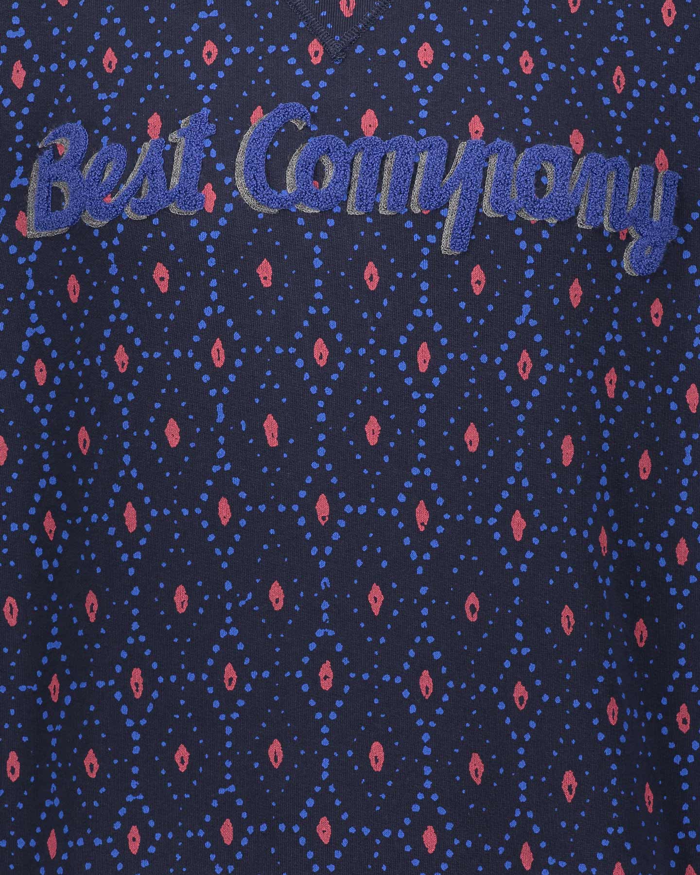 Felpa BEST COMPANY ALLOVER HERITAGE GC M - Blu - 2 | Cisalfa Sport