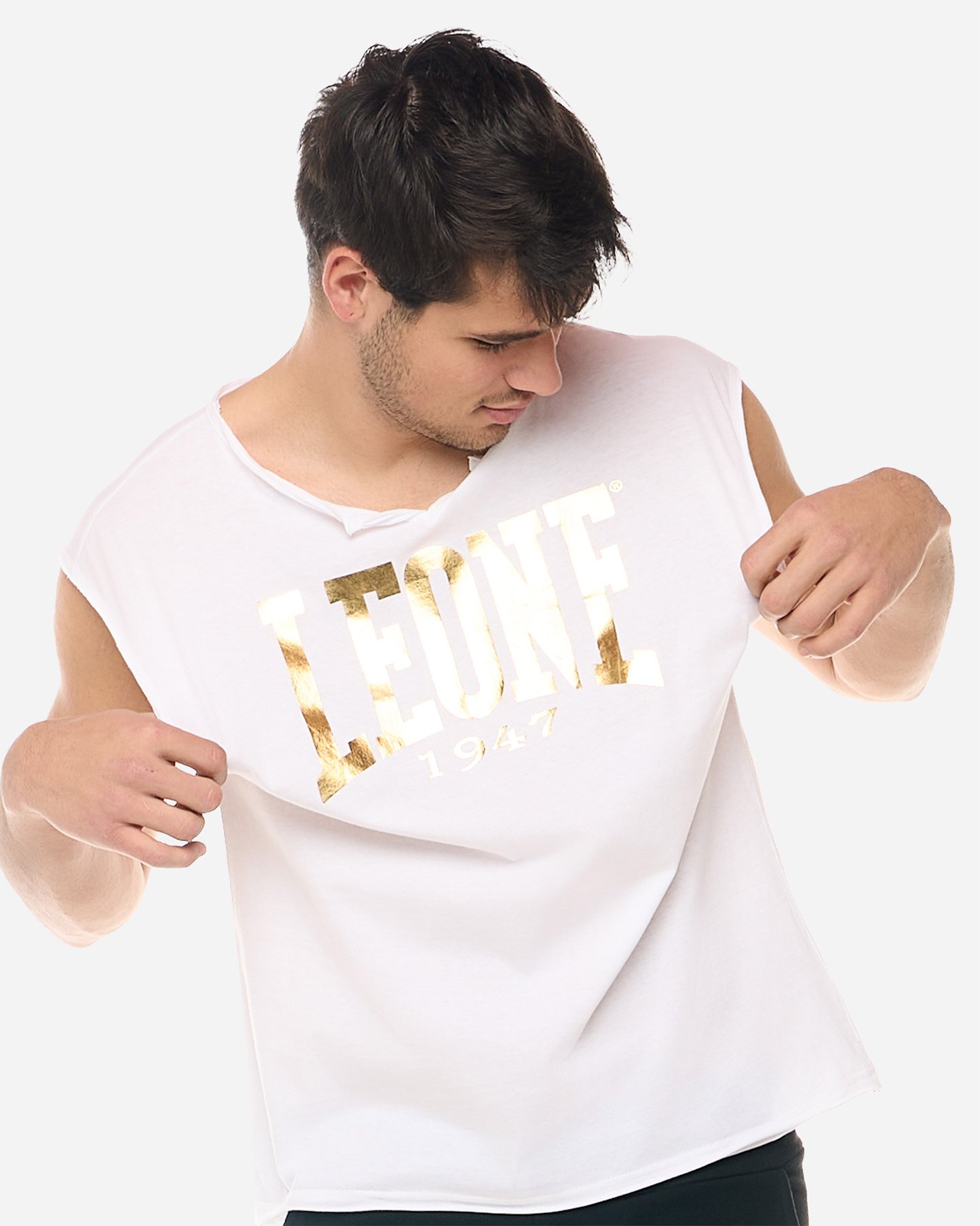 Canotta LEONE BIG LOGO M - Bianco - 2 | Cisalfa Sport