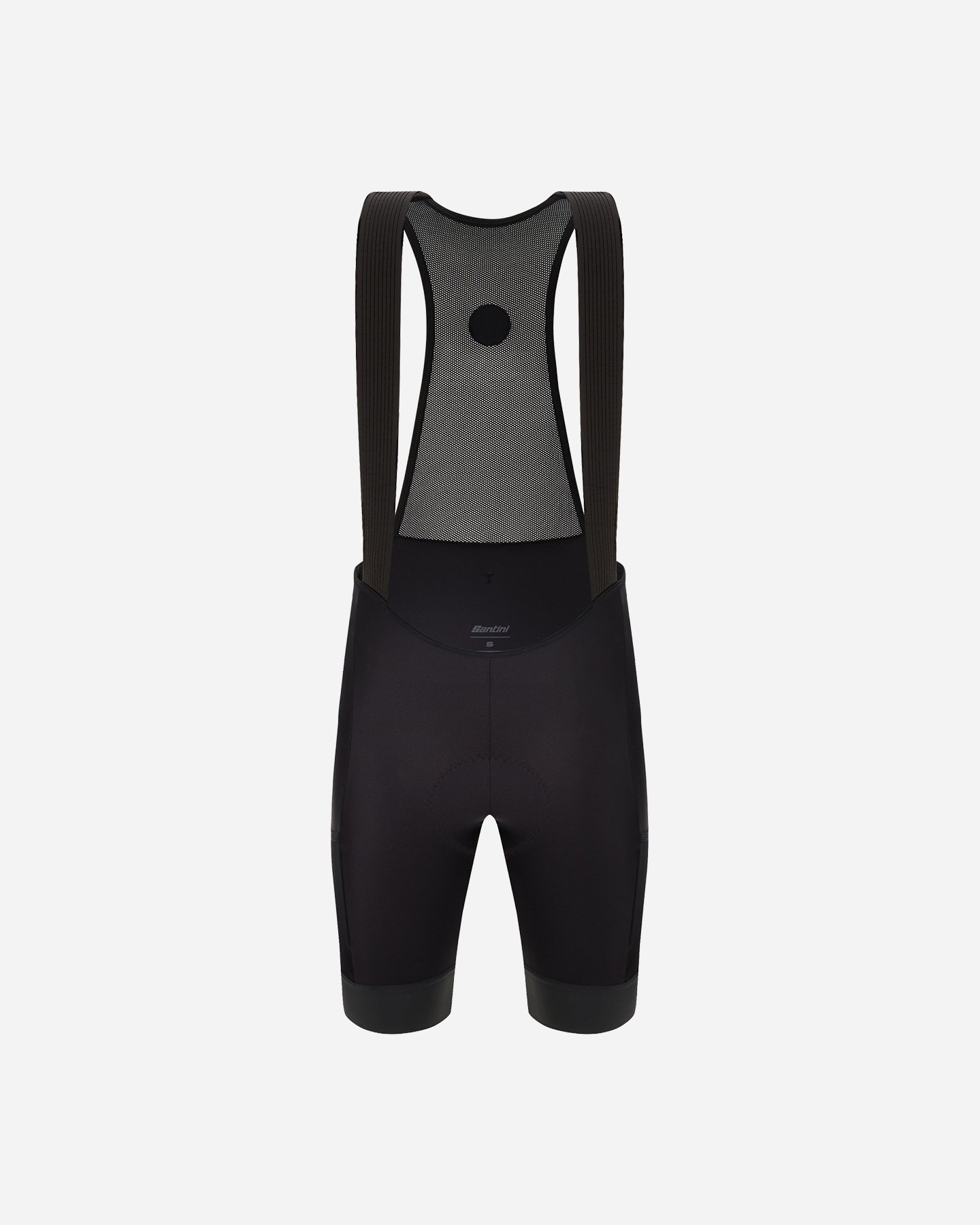 Santini 3m Gravel M - Salopette Ciclismo - Uomo - Nero