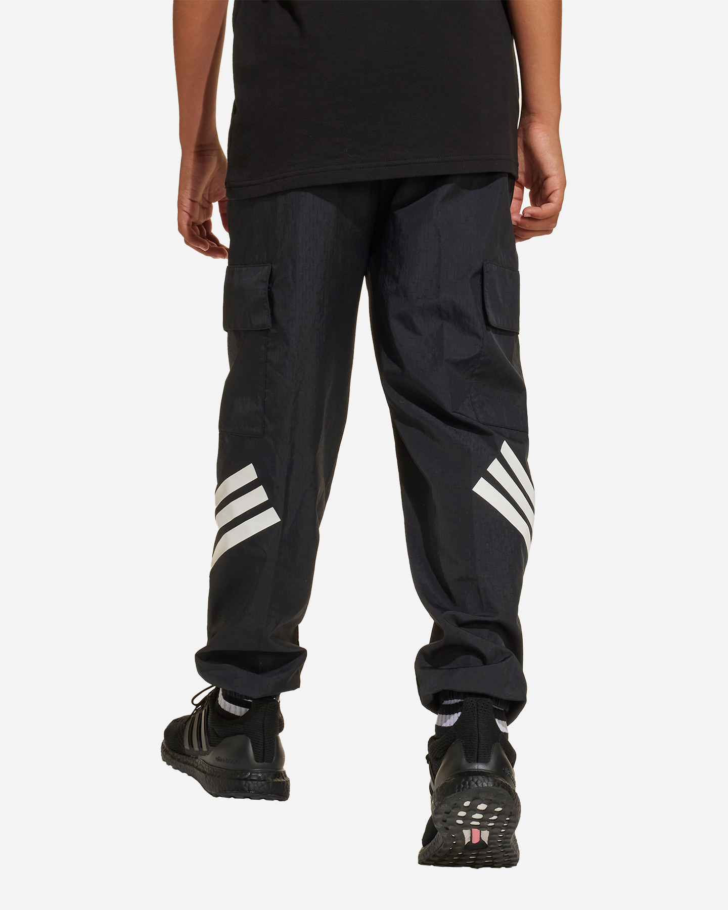 Pantalone ADIDAS 3STRIPES JR - Nero - 2 | Cisalfa Sport