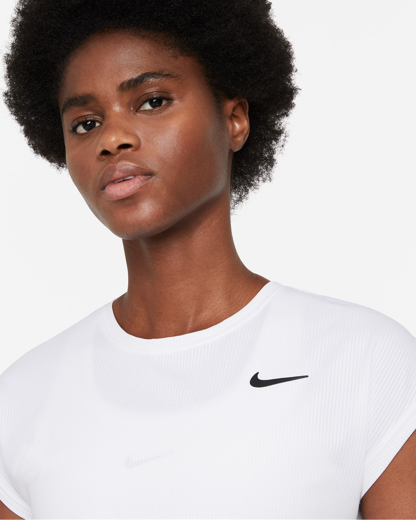 T-shirt tennis NIKE COURT DRI-FIT VICTORY W - Bianco - 2 | Cisalfa Sport