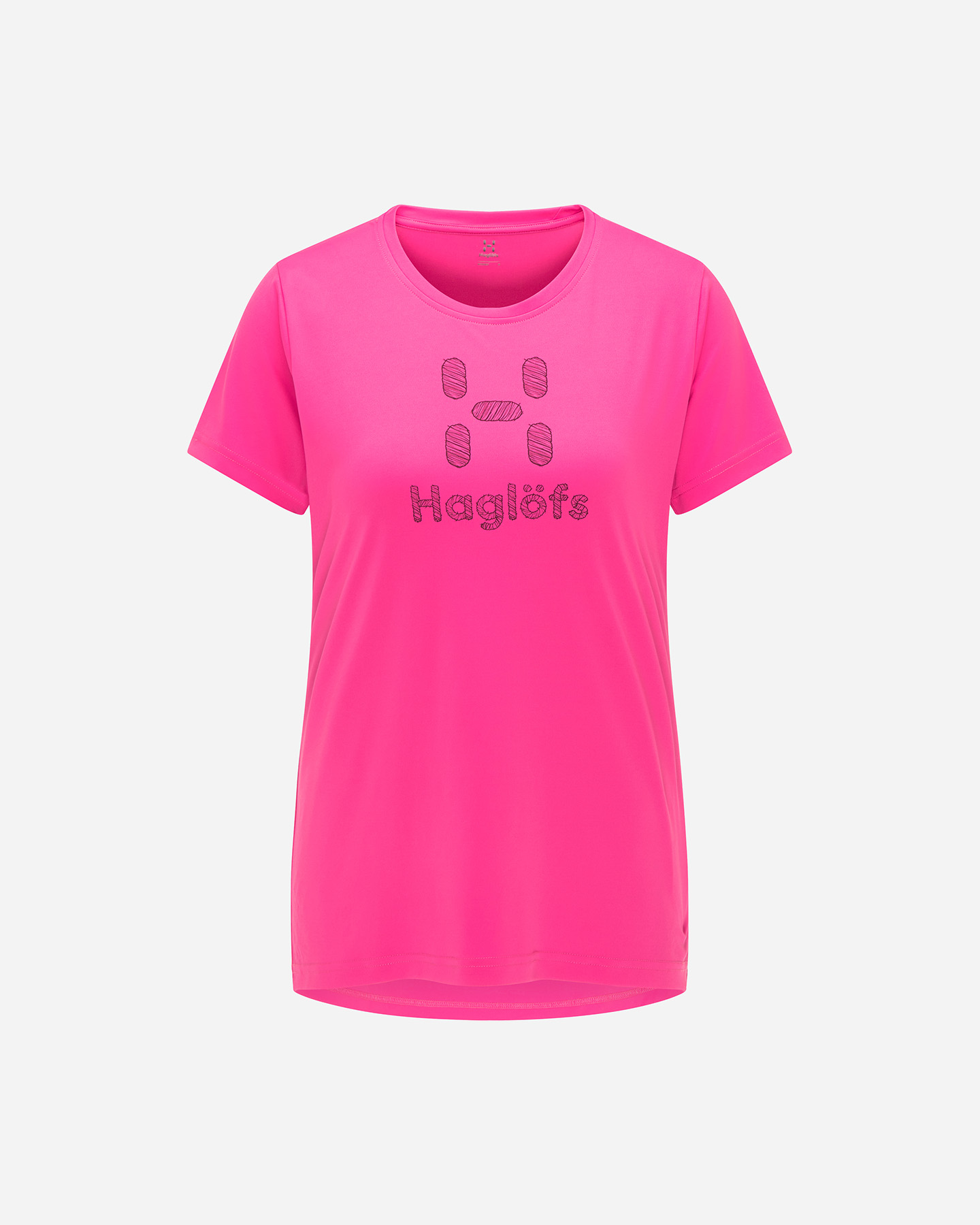 T-shirt HAGLOFS GLEE W W - Fucsia - 0 | Cisalfa Sport
