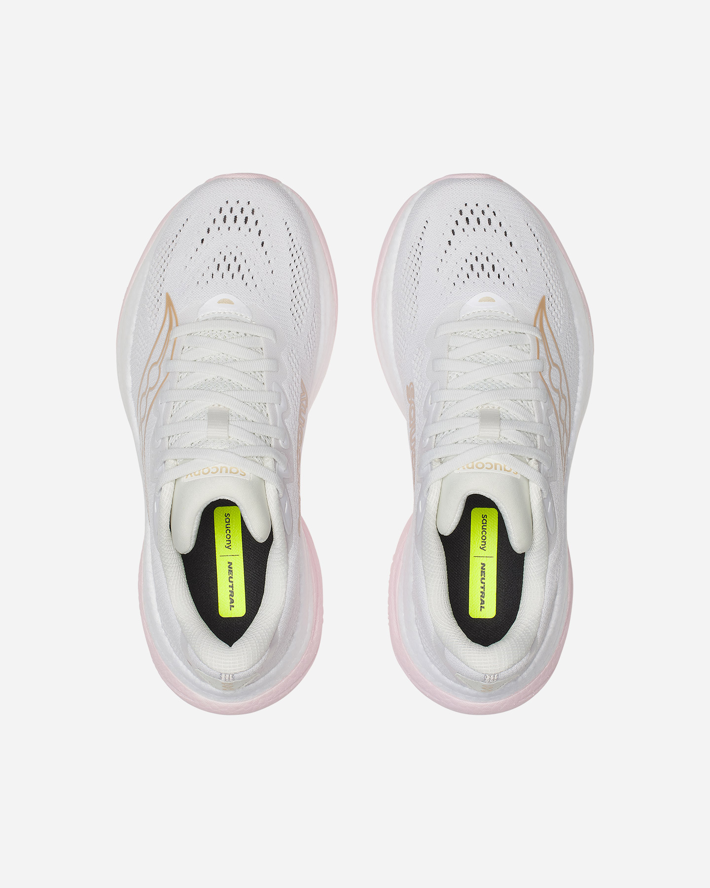 Scarpe running SAUCONY RIDE 19 W - Bianco - 3 | Cisalfa Sport